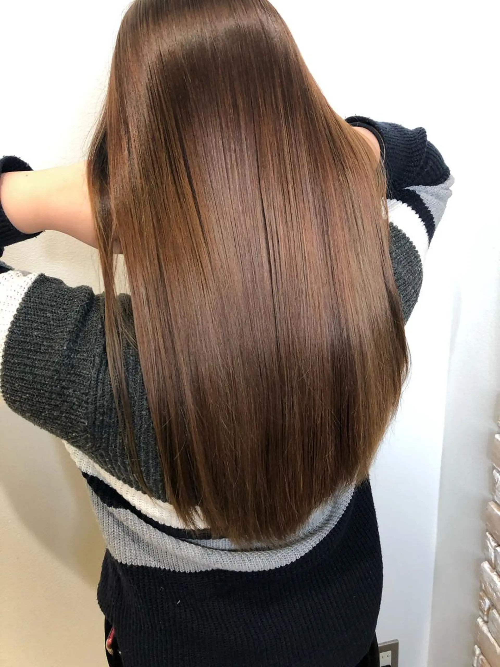 ロング カラー カット トリートメント ヘッドスパ 河合秀明/ハイライト /インナーカラーのヘアスタイル