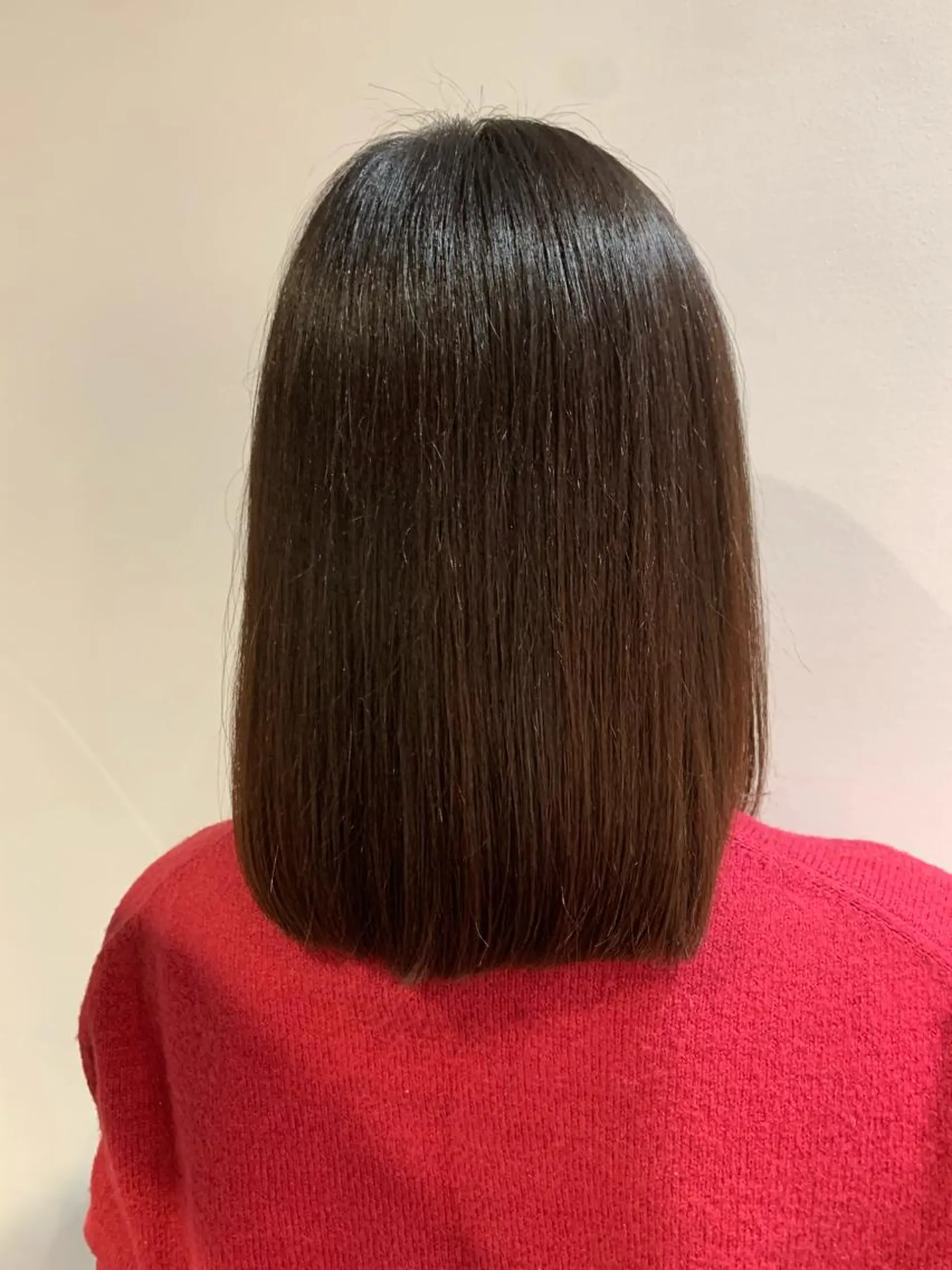 ミディアム 縮毛矯正/髪質改善/ 石橋代智のヘアスタイル