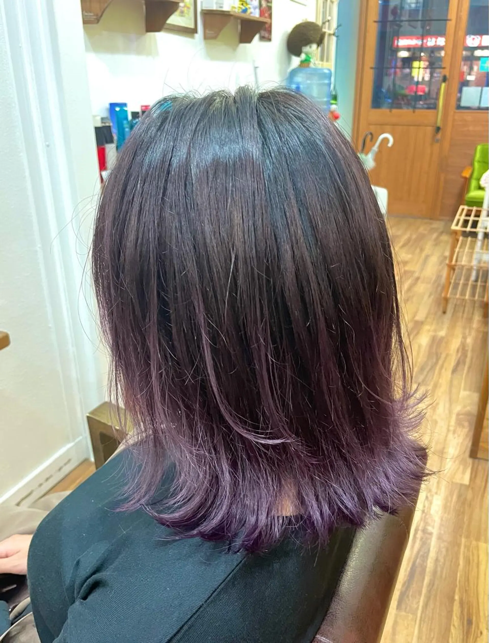 ミディアム パープルカラー 🔥メンズ特化美容師 NAOTO🔥のヘアスタイル