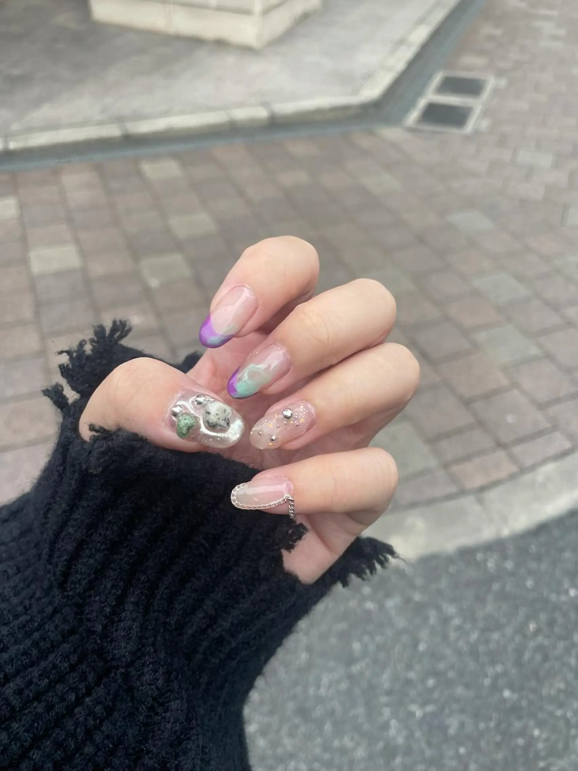 ネイル GO TODAY SHAiRE SALON  岡山店所属・SUE; タケウチのネイルデザイン