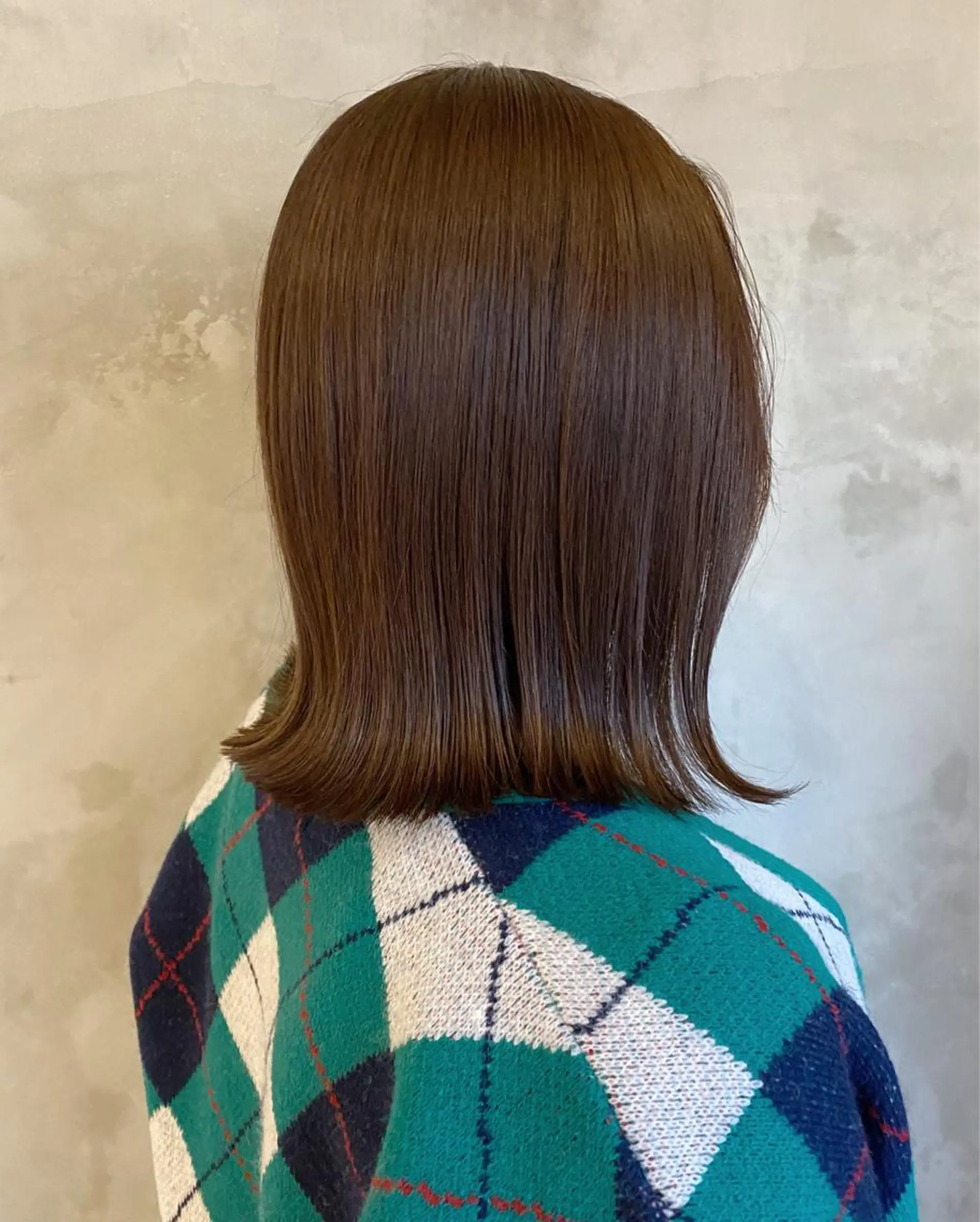 ミディアム カラー カット ヘアカラー トリートメント 【＆ koenji】 yukaのヘアスタイル
