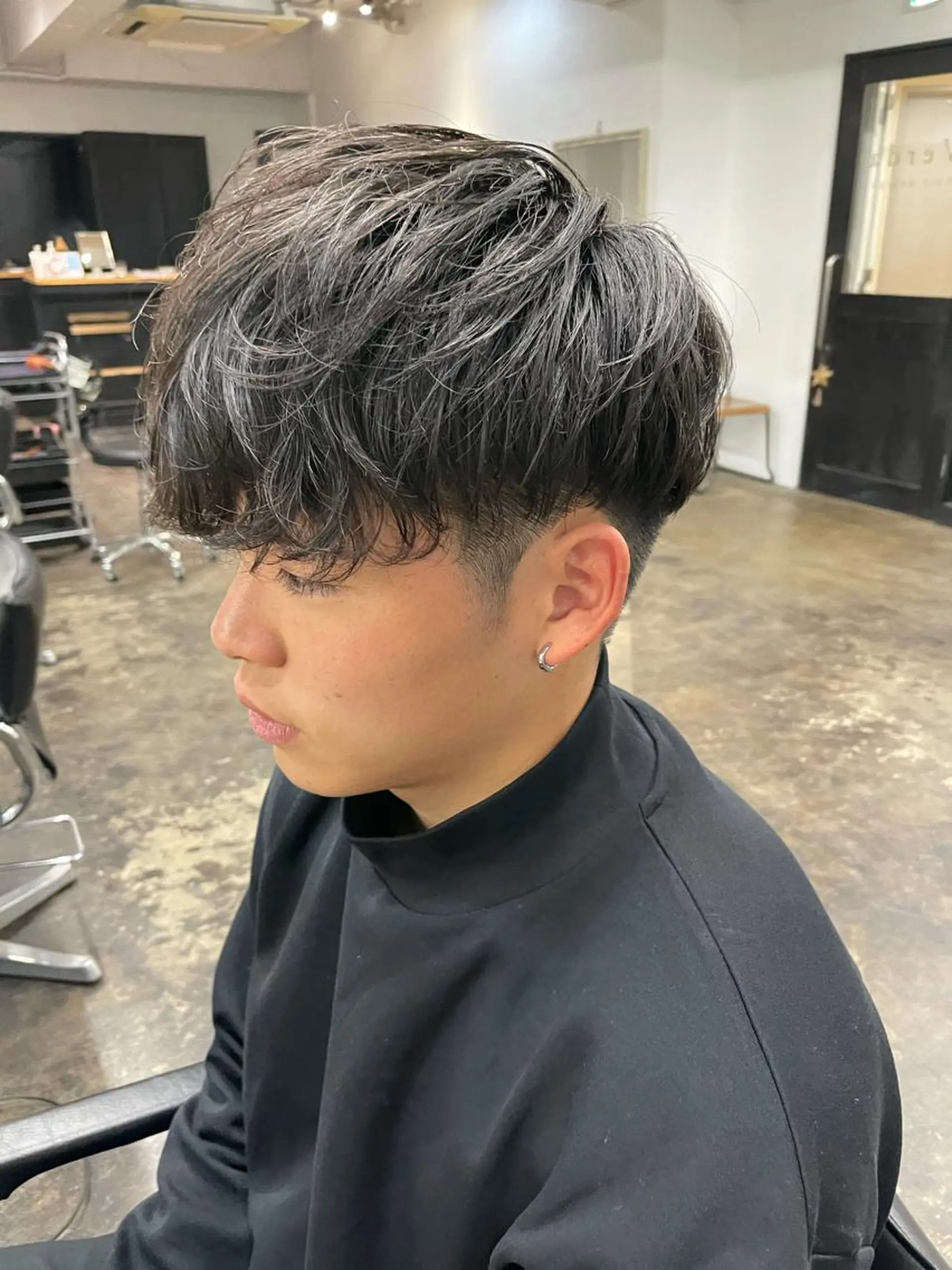 ショート メンズ メンズパーマ メンズ特化ryoのヘアスタイル