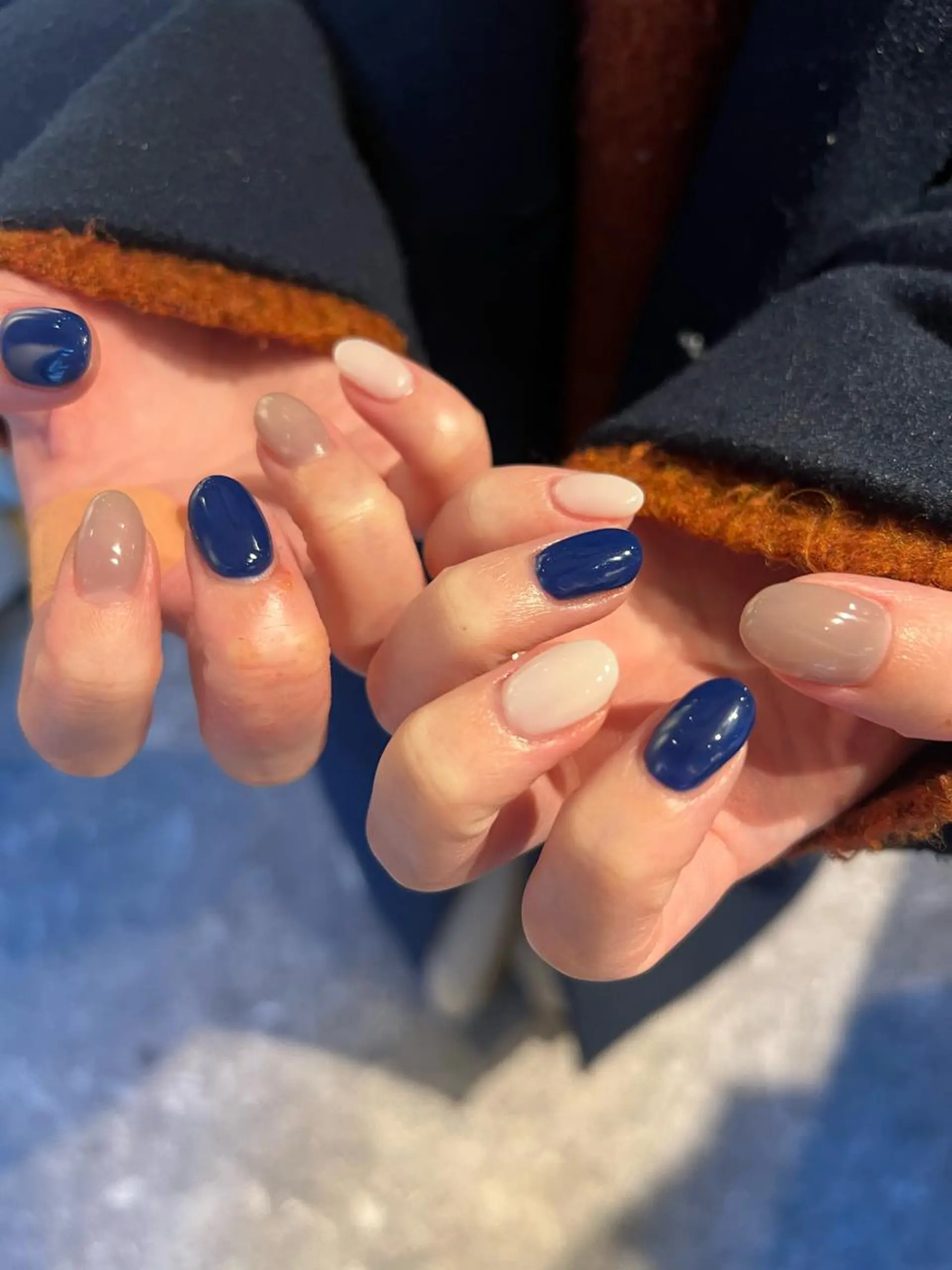 ネイル ワンカラーネイル ヘアメイクネイリスト 💄💅hidemiのネイルデザイン