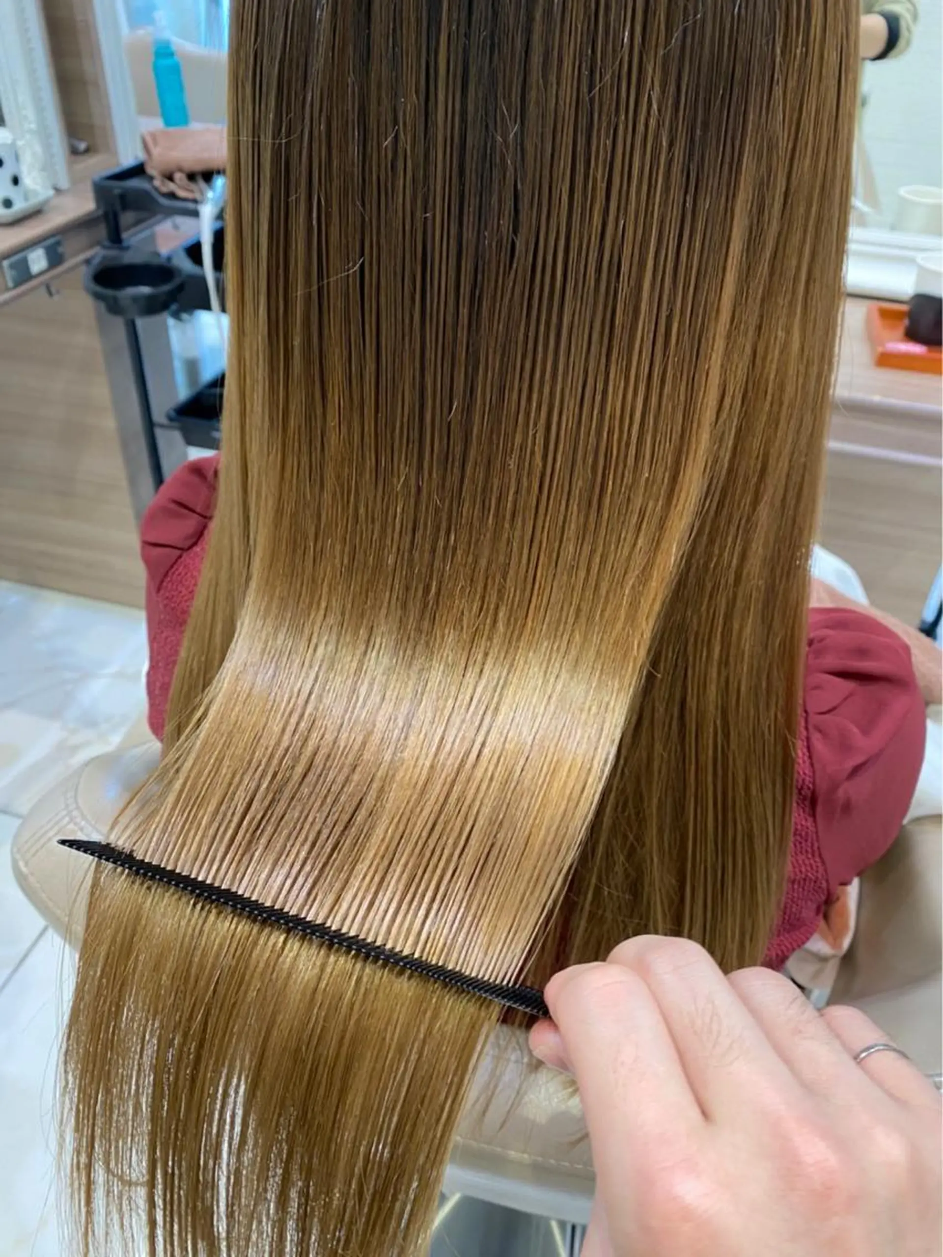 ロング 🧸レイヤーカット 🤎店長anju🪽のヘアスタイル