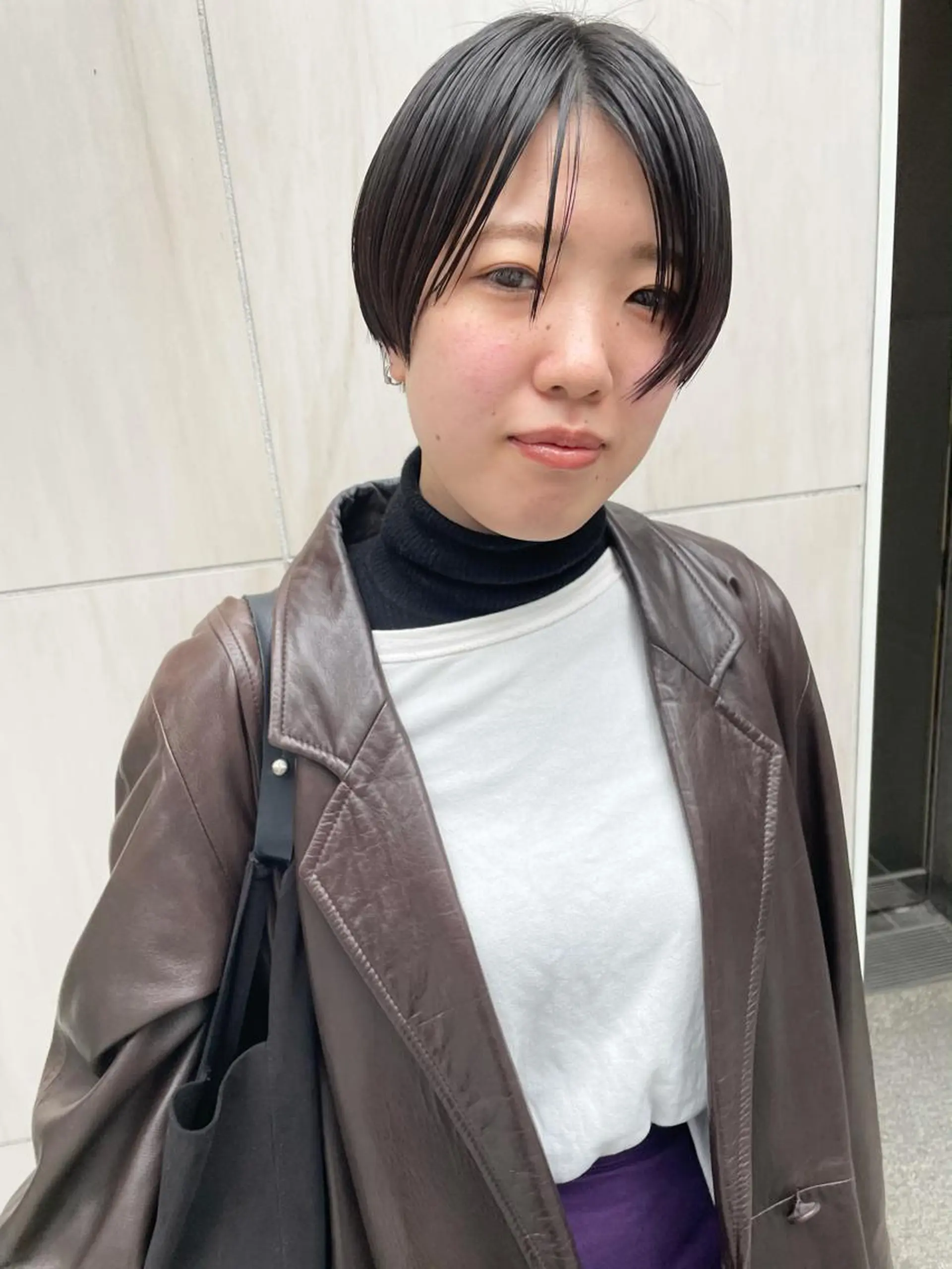 ショート カラー ハンサムショート ショートヘア カット ヘアカラー トリートメント tatsumi/ボブ ウルフ/レイヤーのヘアスタイル