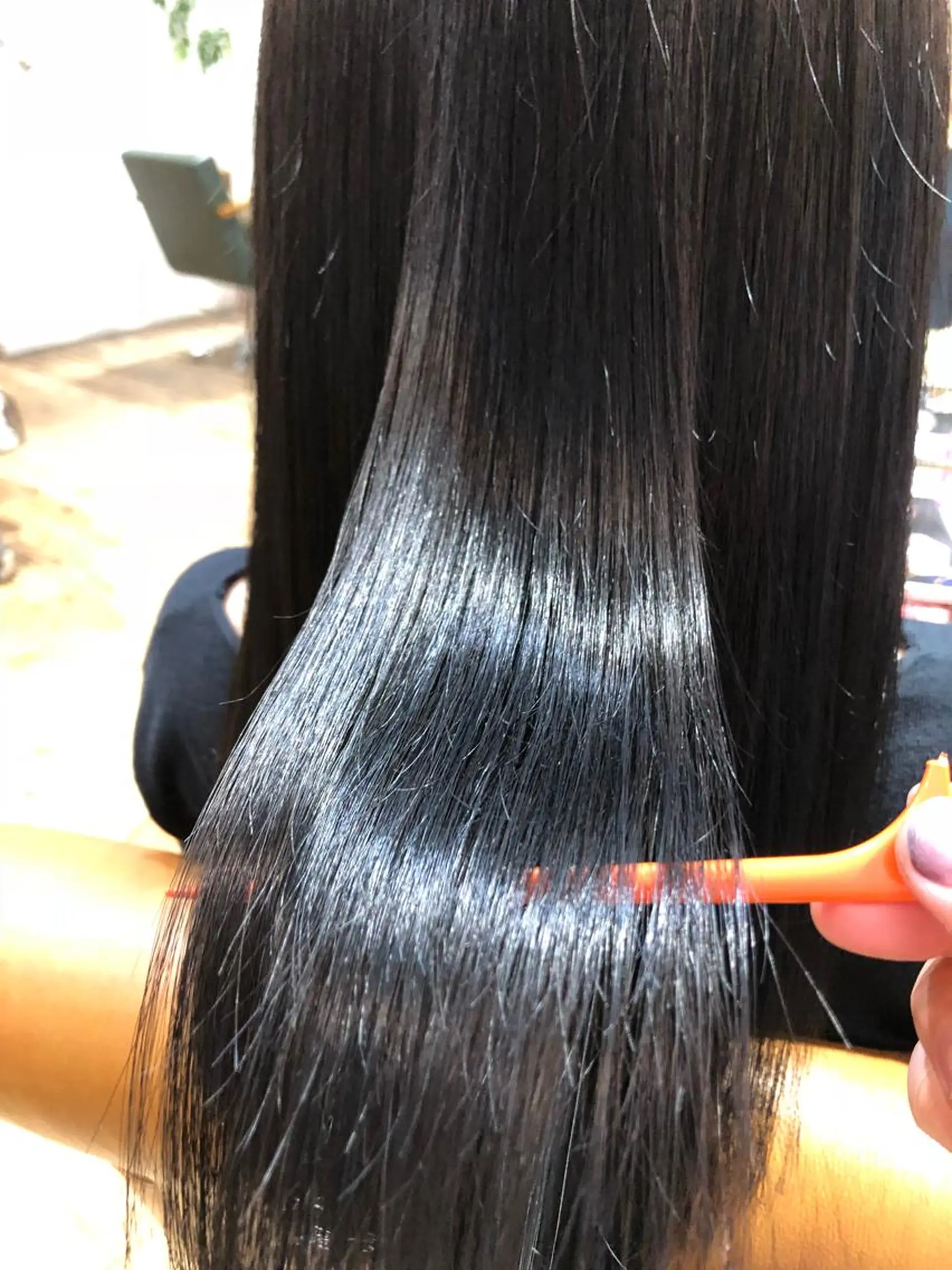 ミディアム 縮毛矯正 トリートメント ナカオ ヤストシのヘアスタイル