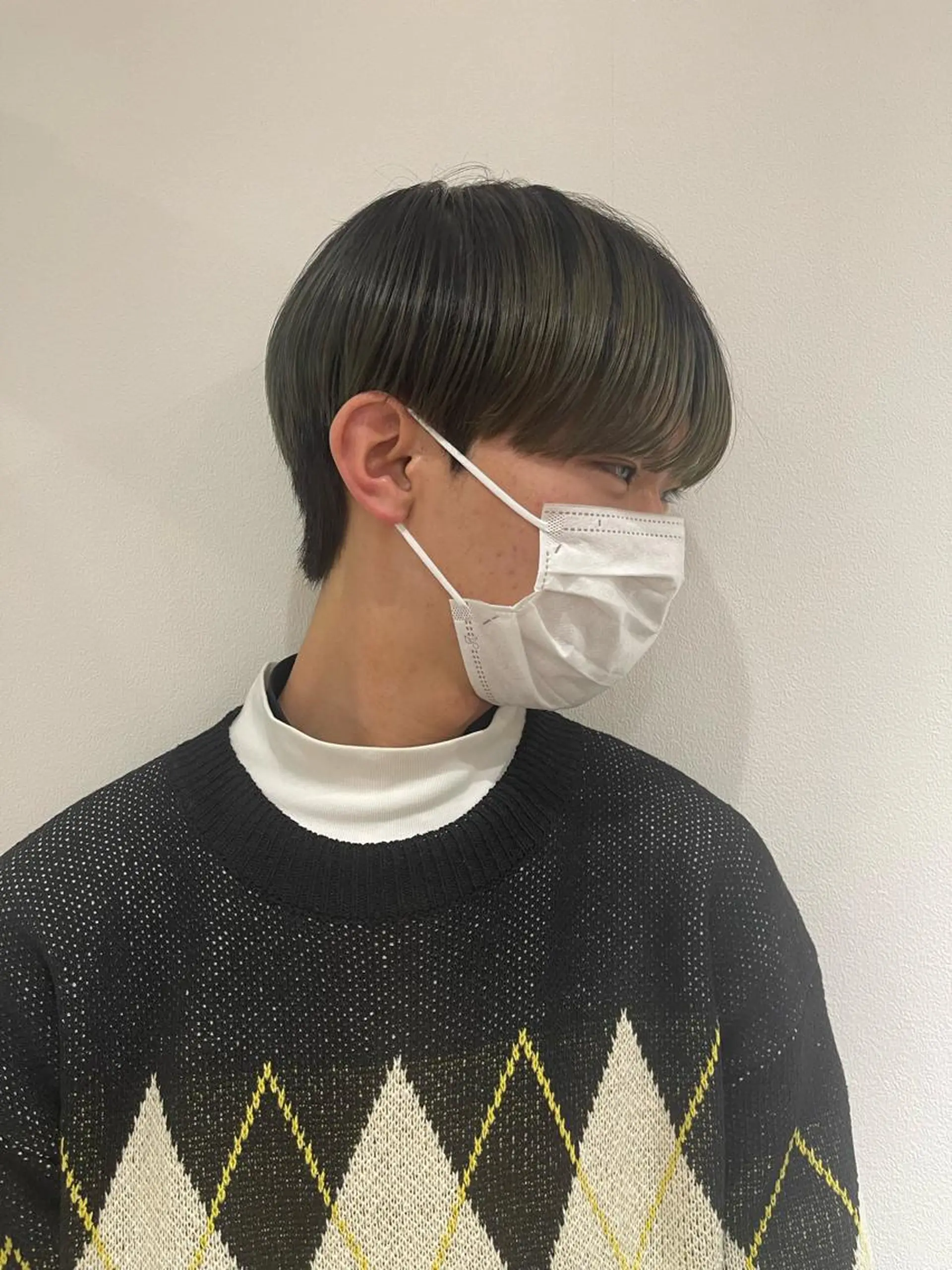 ショート パーマ メンズ カット パーマ Peyp所属・早瀬 裕之のヘアスタイル