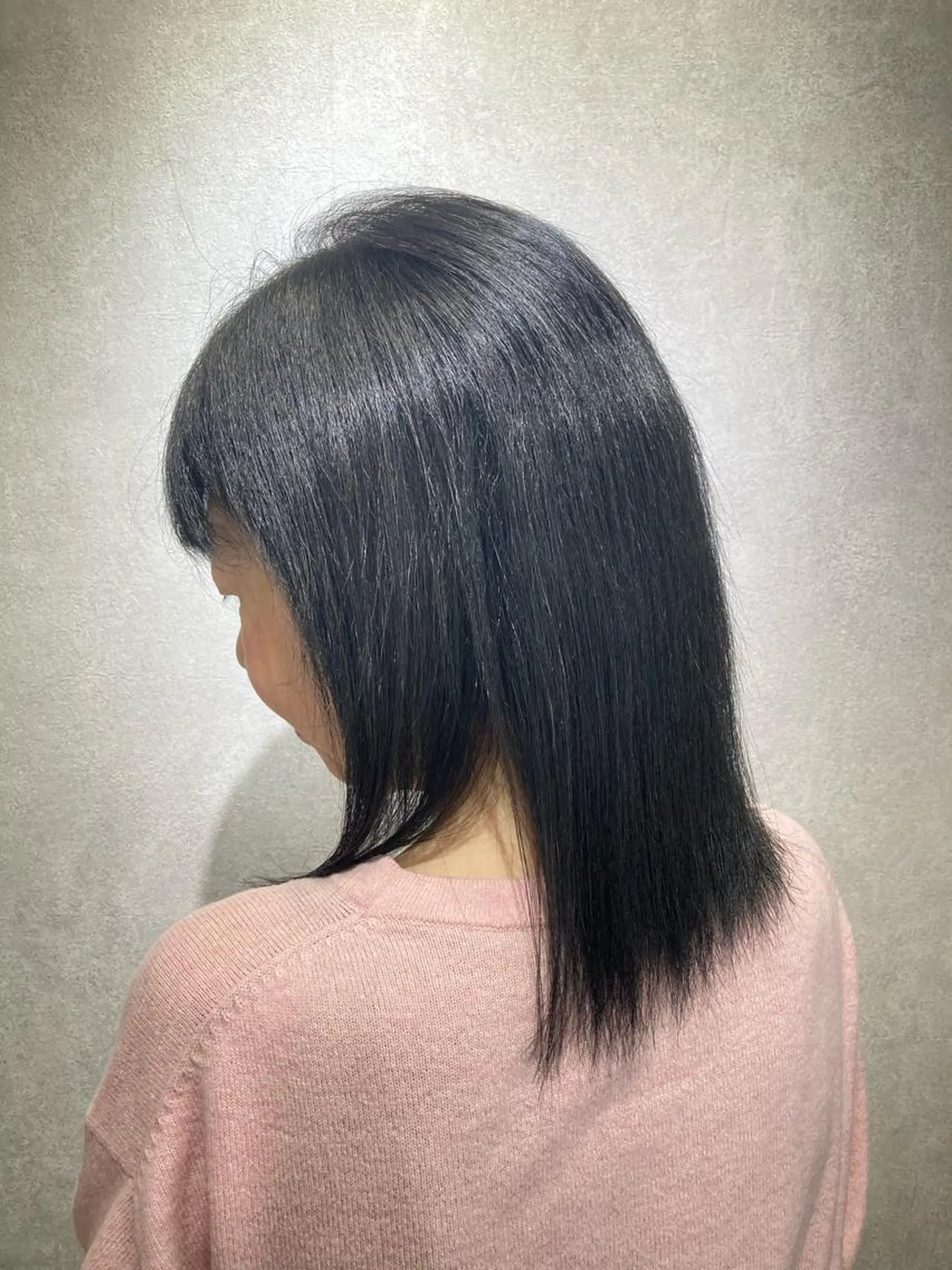 ミディアム カラー ブラウンカラー ダークブラウン 宮原 佳苗のヘアスタイル