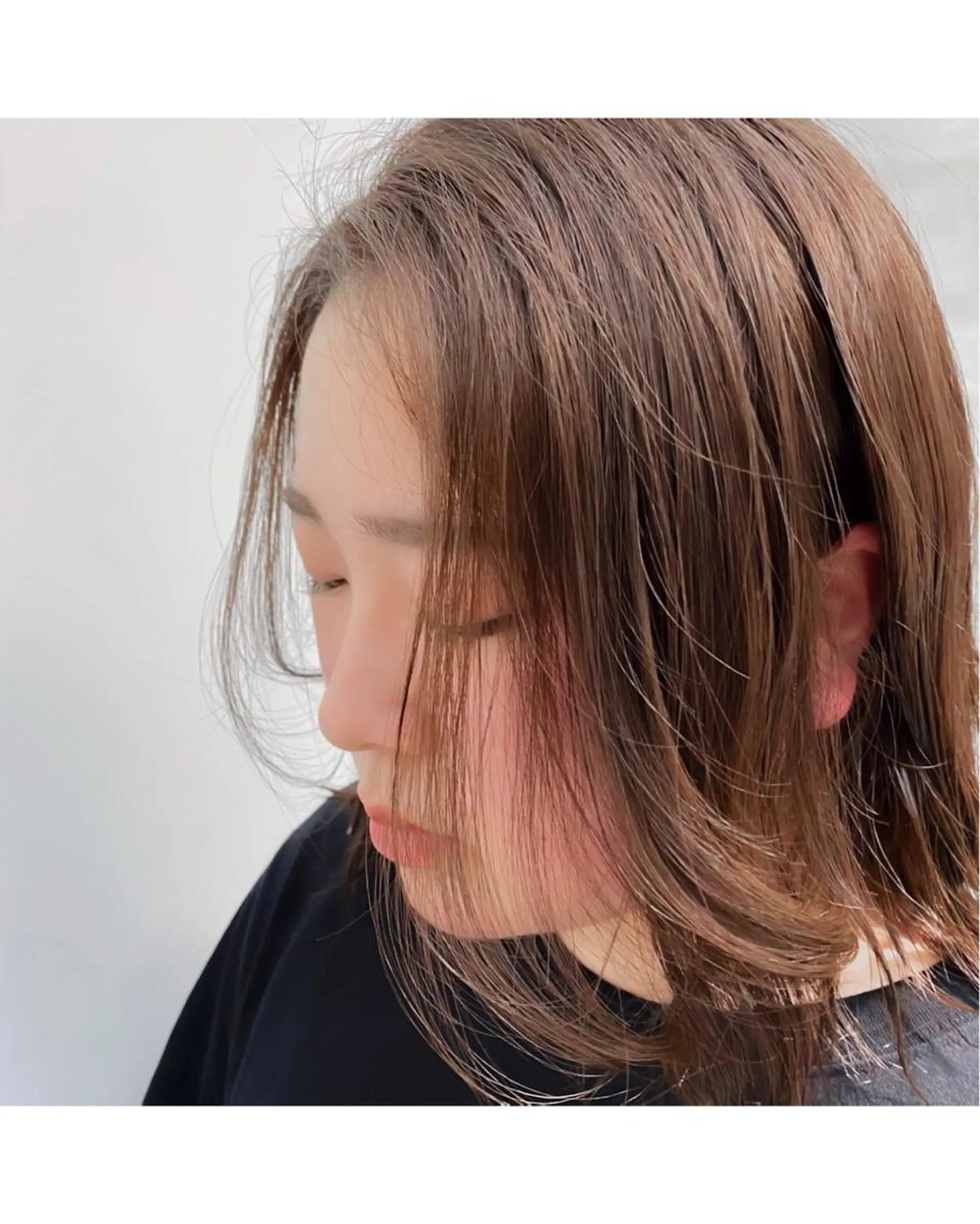 ミディアム カラー アッシュ アッシュブラウン ブラウンカラー デザイン/レイヤー Kaito🐩/栄のヘアスタイル