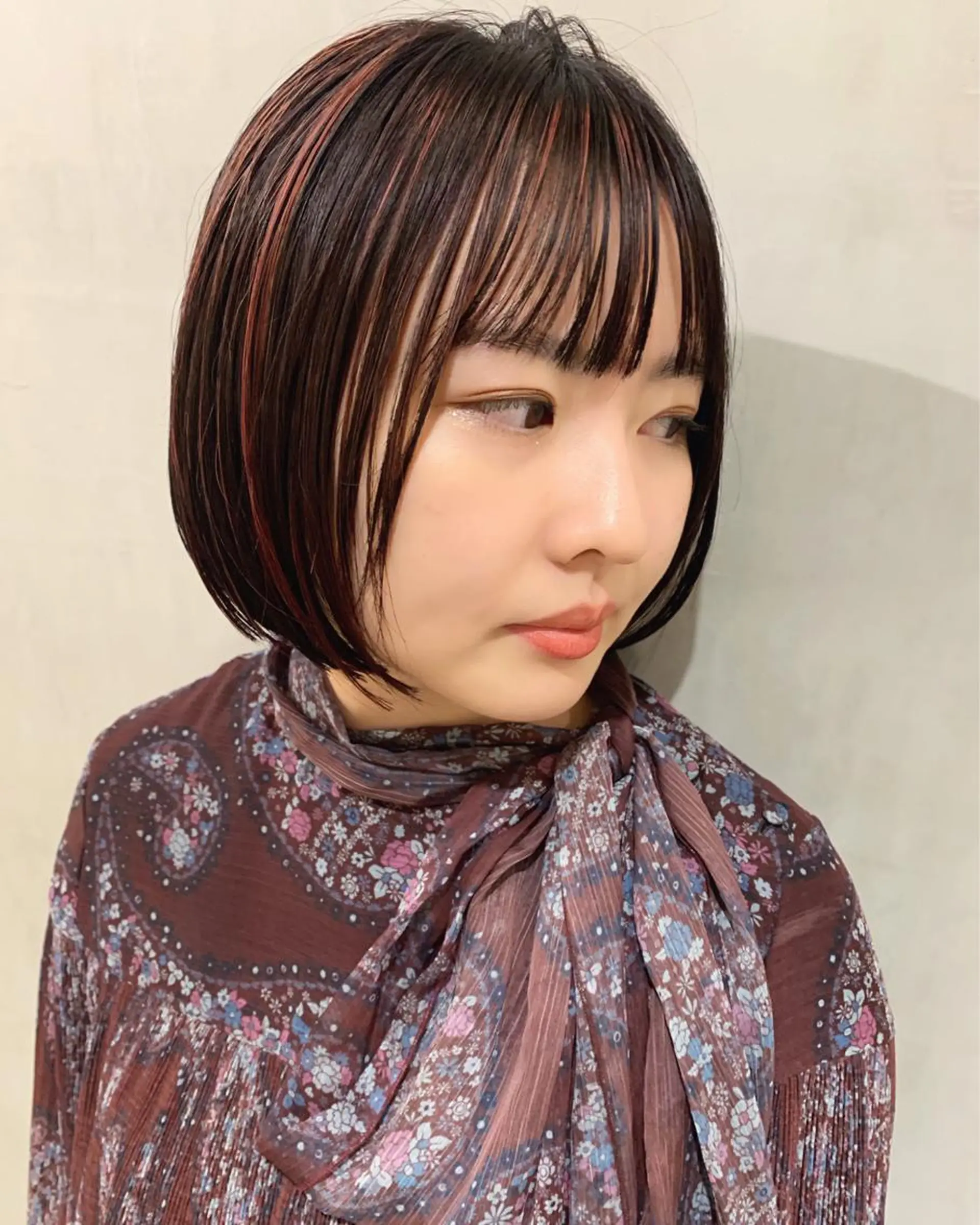 ショート カラー カット ヘアカラー トリートメント 優 作のヘアスタイル