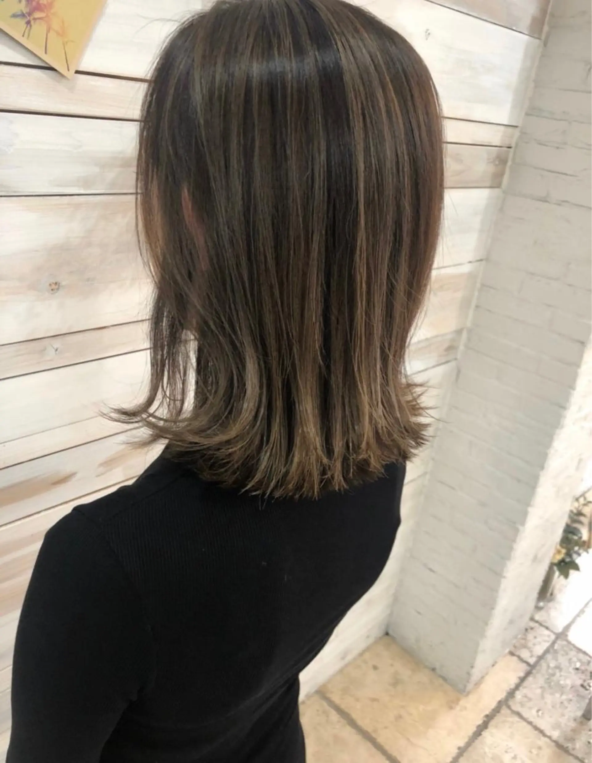 ミディアム カラー カット ヘアカラー 🫧透明感/艶カラー /比留川あゆ美🫧のヘアスタイル