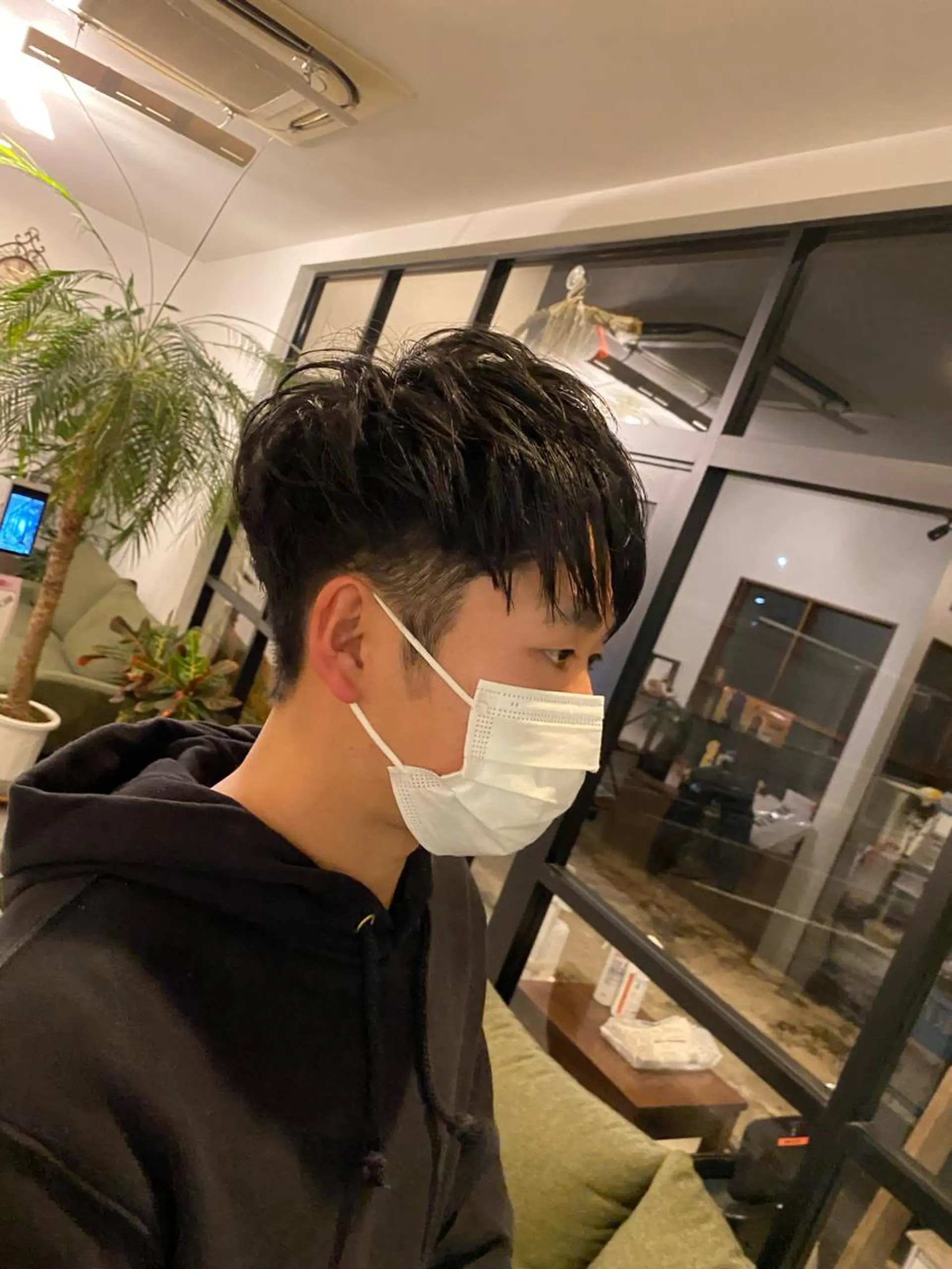 ショート メンズ マッシュ Salonde  COCO所属・メンズパーマ/ RIOのヘアスタイル