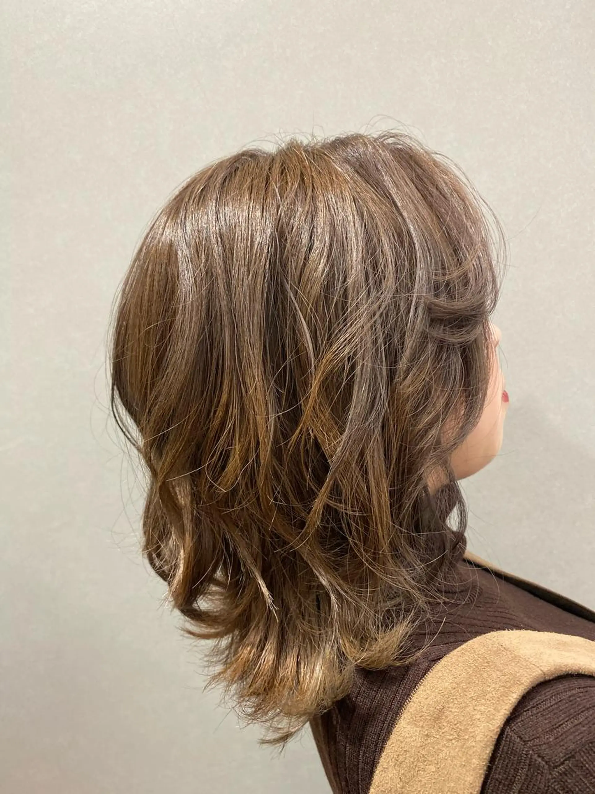 ミディアム E N T E R所属・🌕髪質改善/透明感 @ENTER大名のヘアスタイル