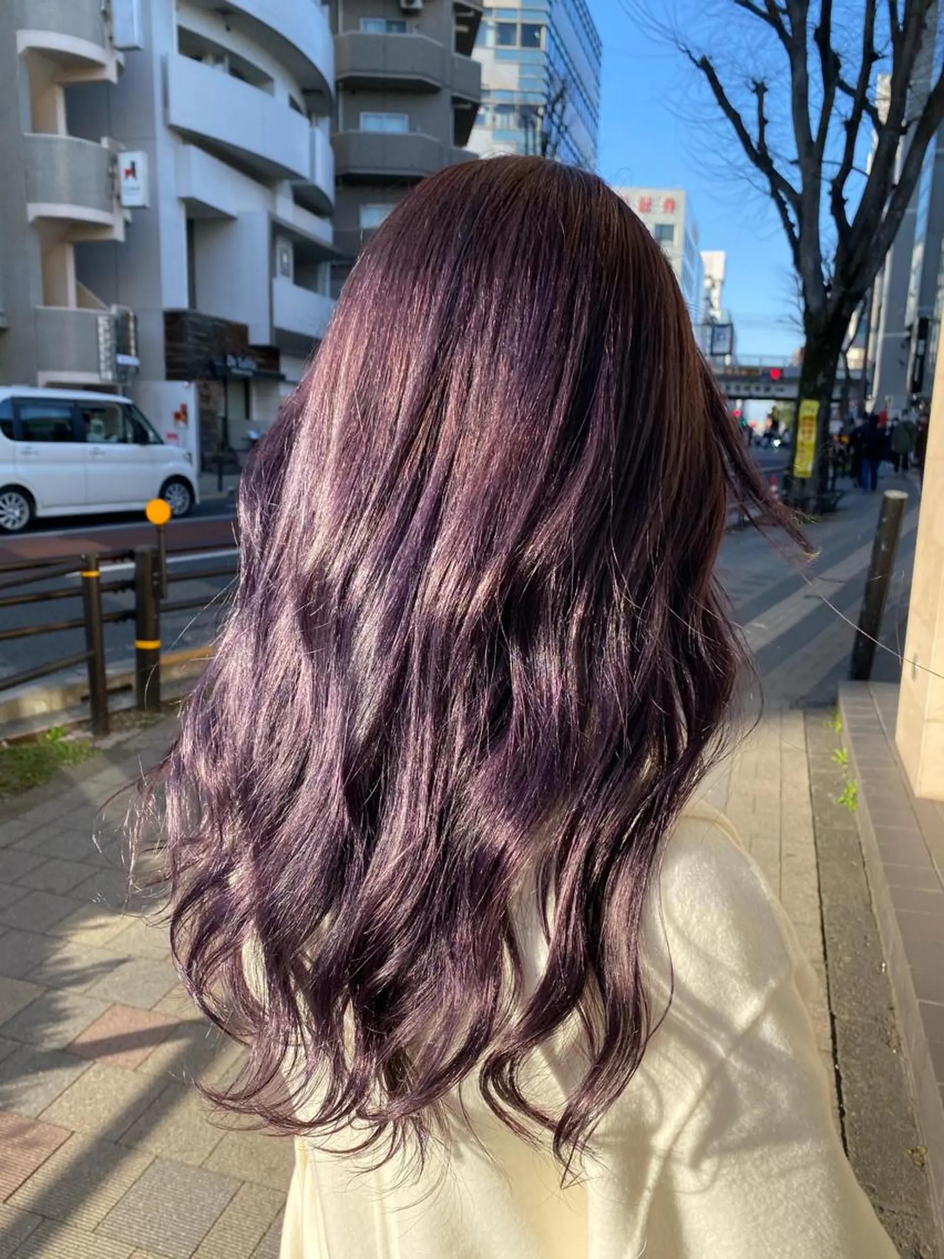 ロング カラー ヘアアレンジ Lim五反田所属・TSUNA 🌙 Lim 五反田のマツエク・マツパデザイン