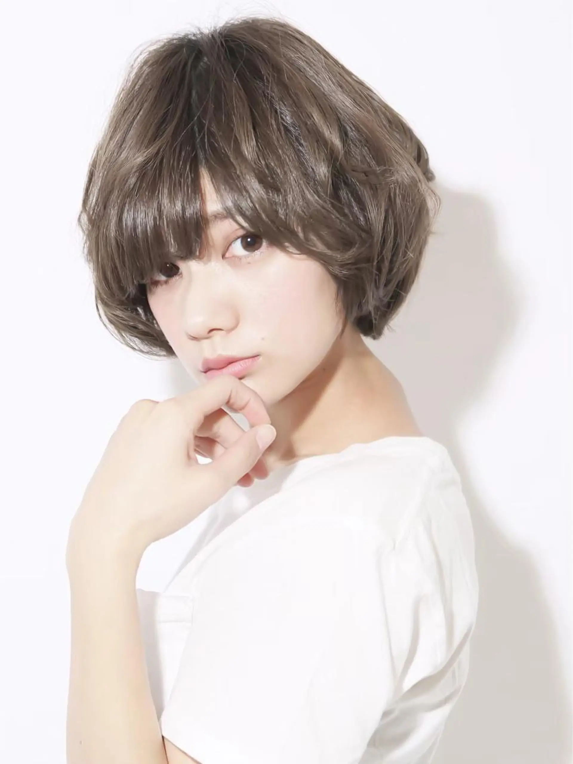 ショート 透明感カラー🫧 🕊古川のヘアスタイル