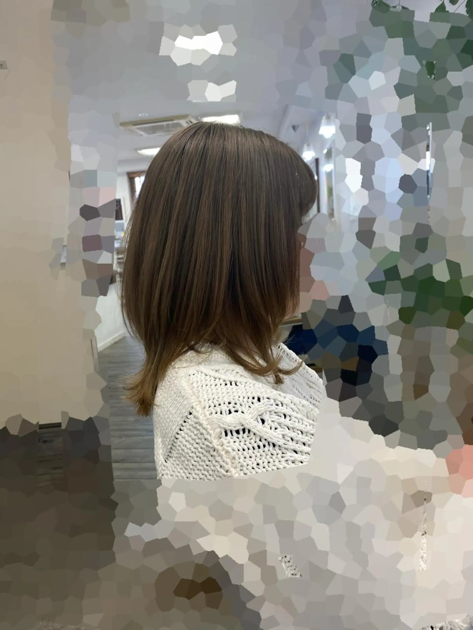 ミディアム ミディアムレイヤー レイヤーカット Aloa登戸所属・武田 学のヘアスタイル