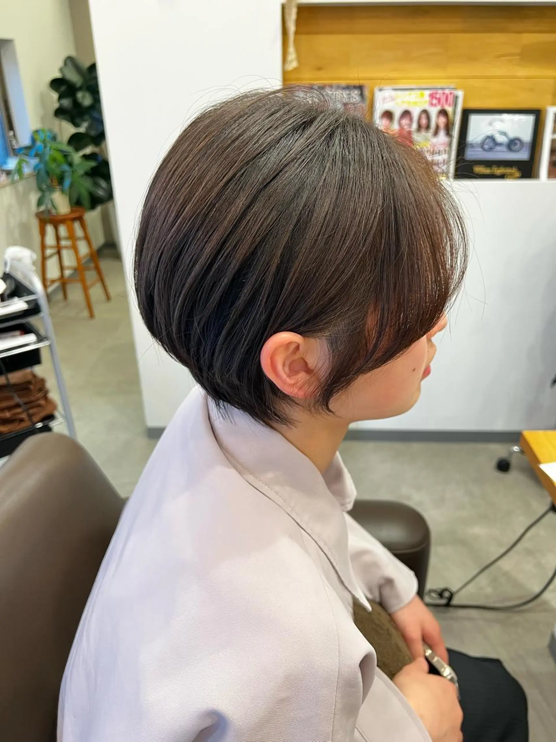 ショート 丸みショート ショートヘア カット ヘッドスパ LEBEN所属・今田 飛奈のヘアスタイル