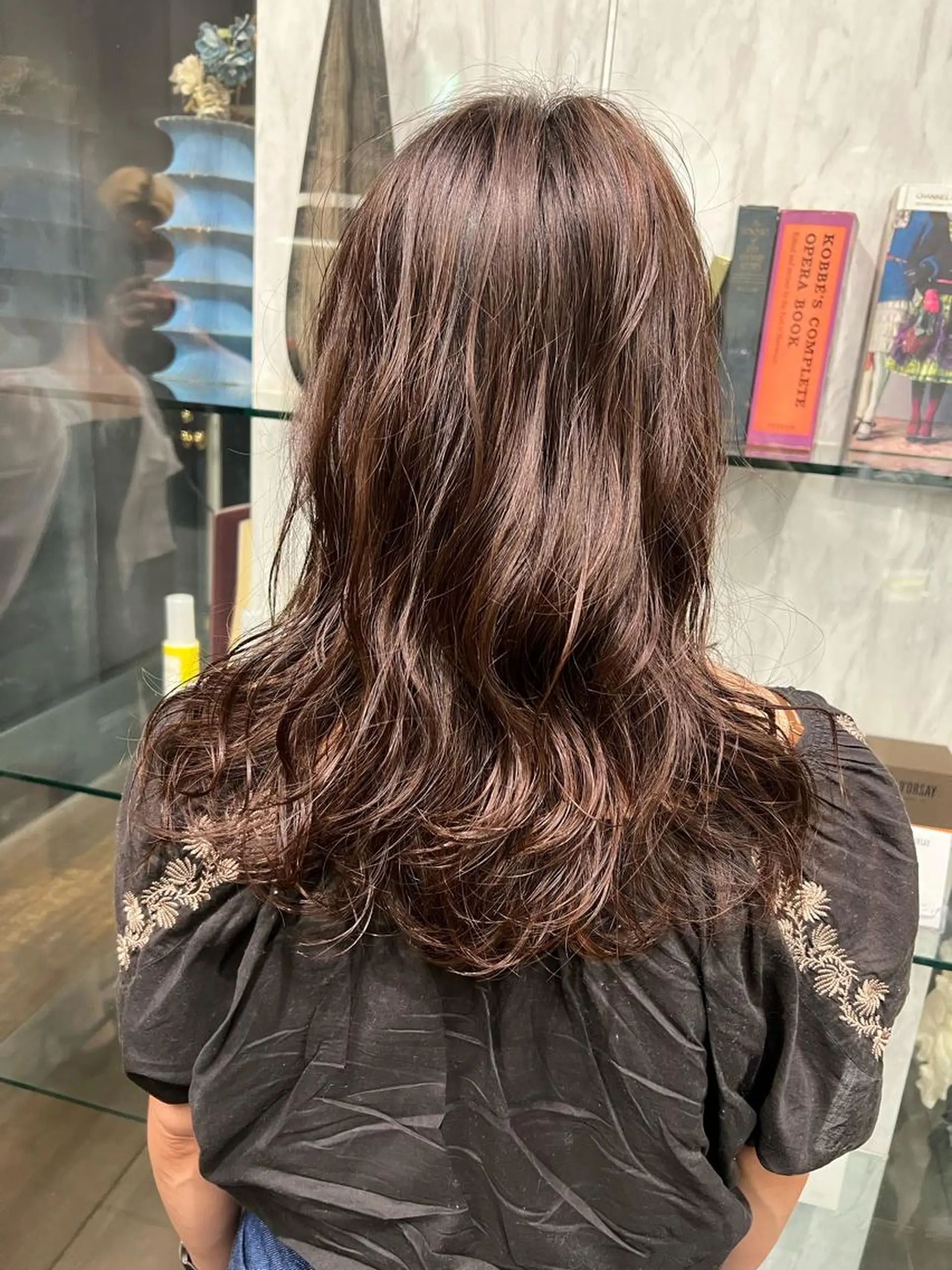 ロング カラー メッシュ ROBBY所属・松井美樹/似合わせ ガーリー・韓国のヘアスタイル