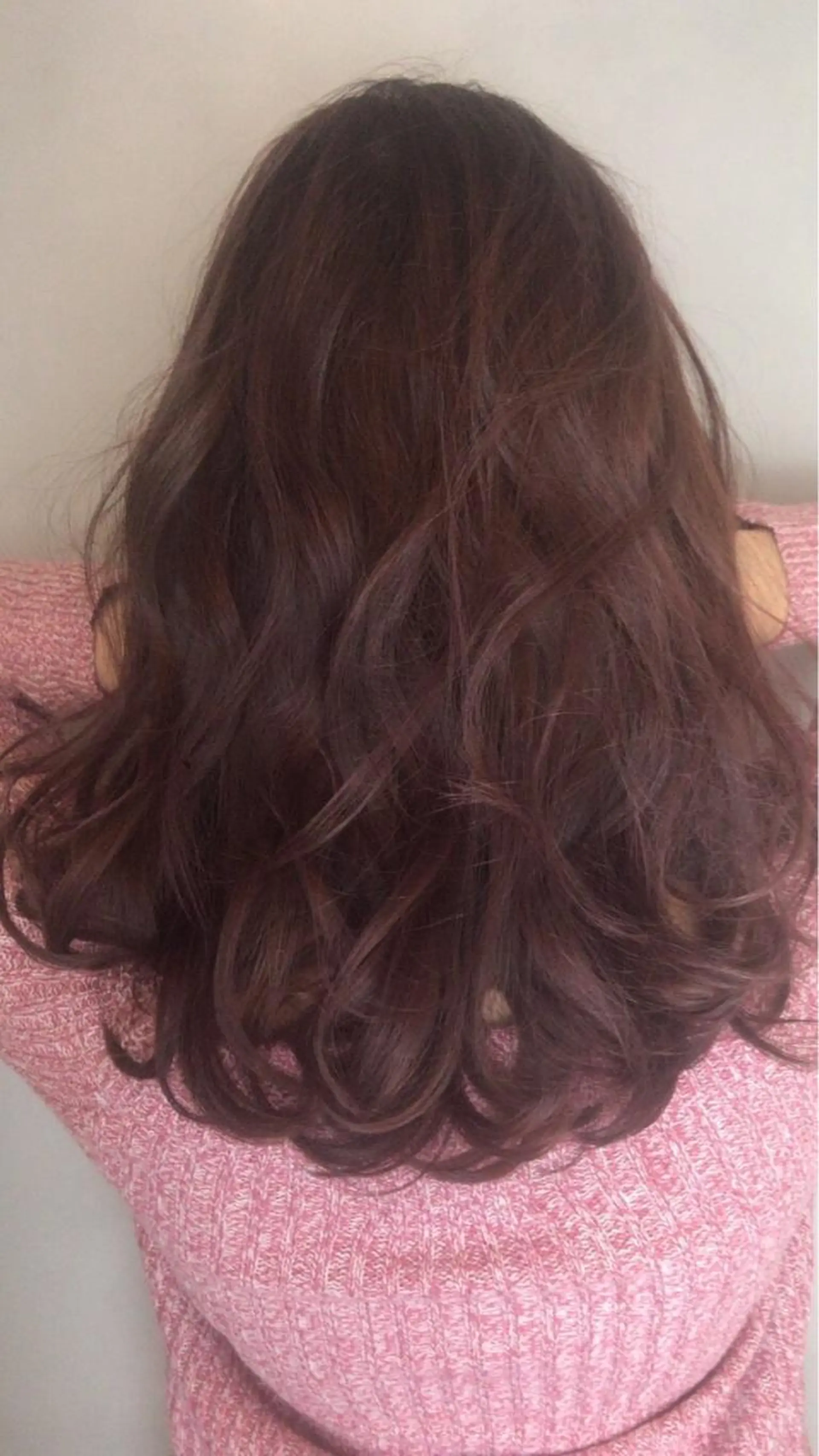 ロング カラー ブラウンカラー ピンクカラー ピンクブラウン L’atelier BROCANTE (ラトリエ ブロカント)所属・BROCANTE立川 karasawa.nのヘアスタイル