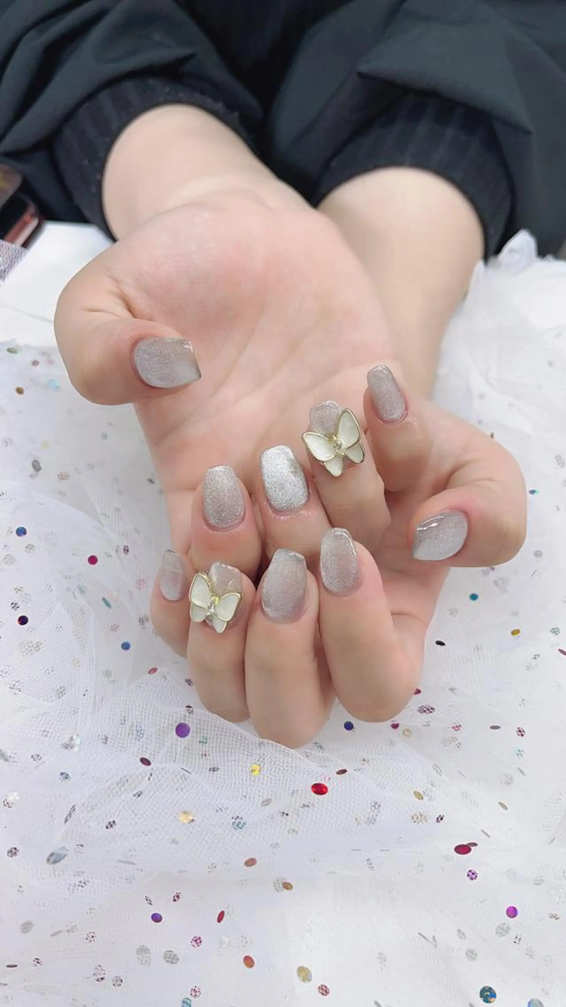 ネイル 🦋ネイルサロン ブラン🌈ゆりのネイルデザイン