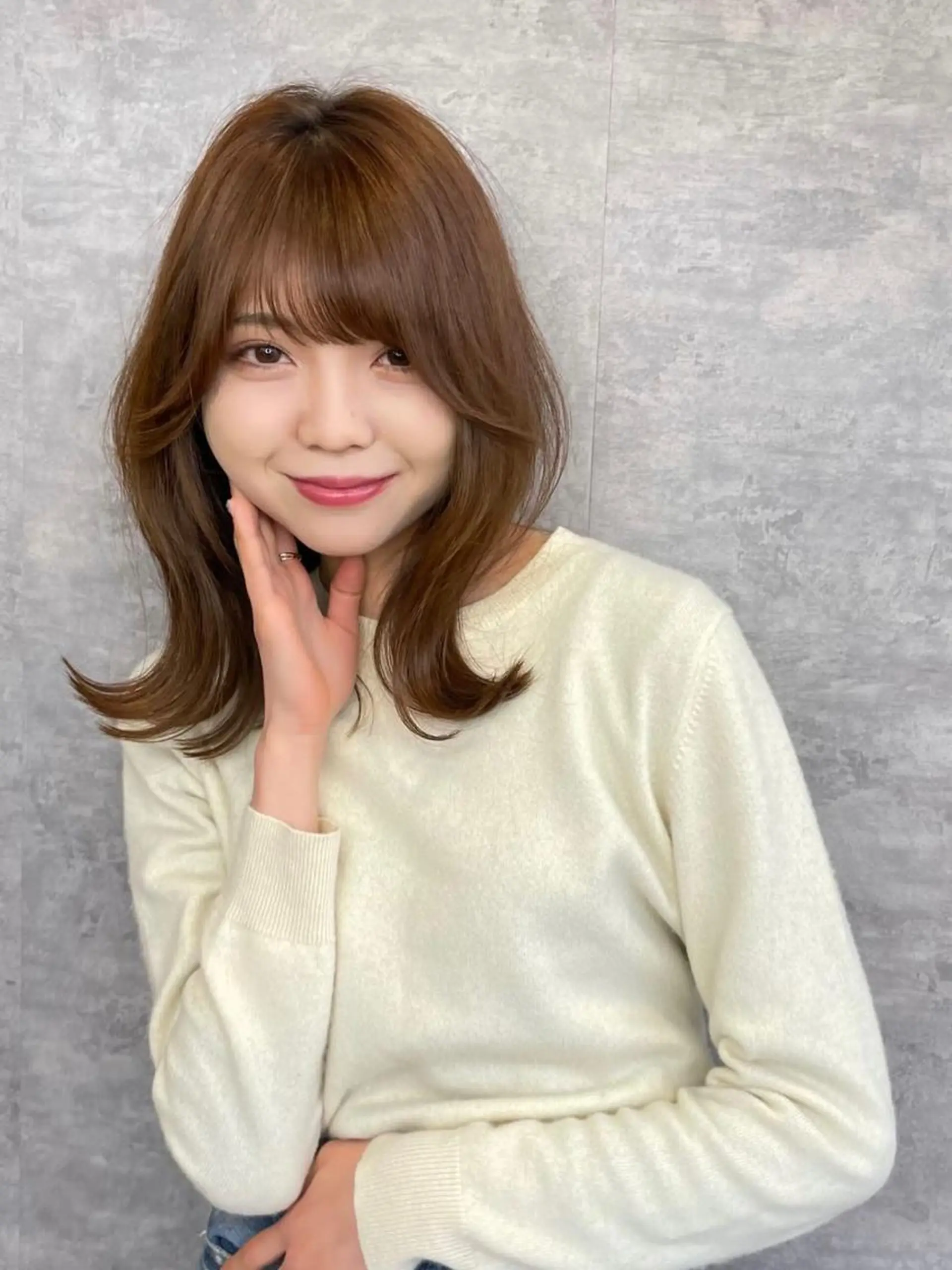 ミディアム くびれヘア 外ハネヘア ALBA hair resort所属・塚原 隆志のその他イメージ