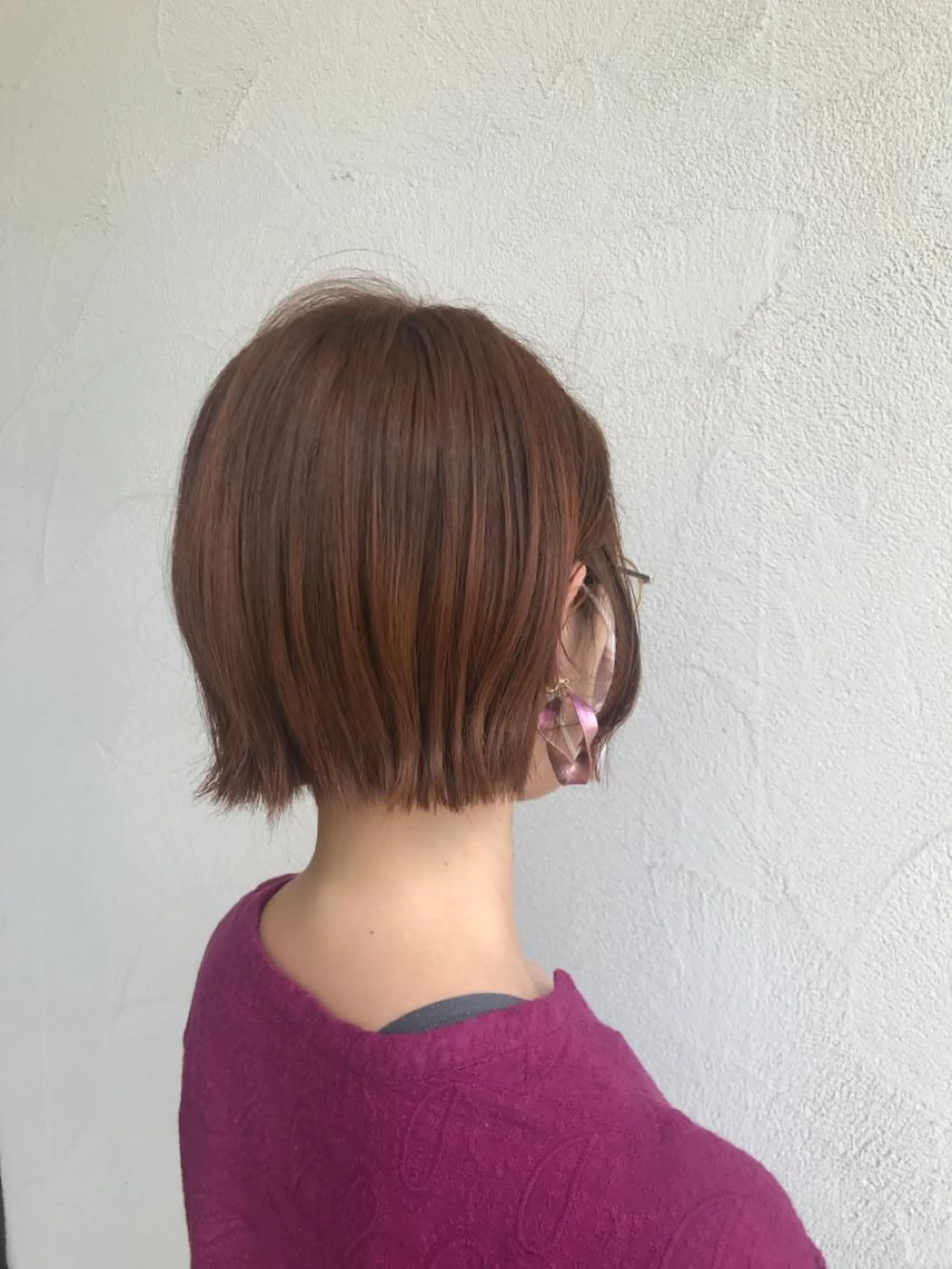 ショート カラー カット ヘアカラー トリートメント COEUR所属・山下 襟華のヘアスタイル