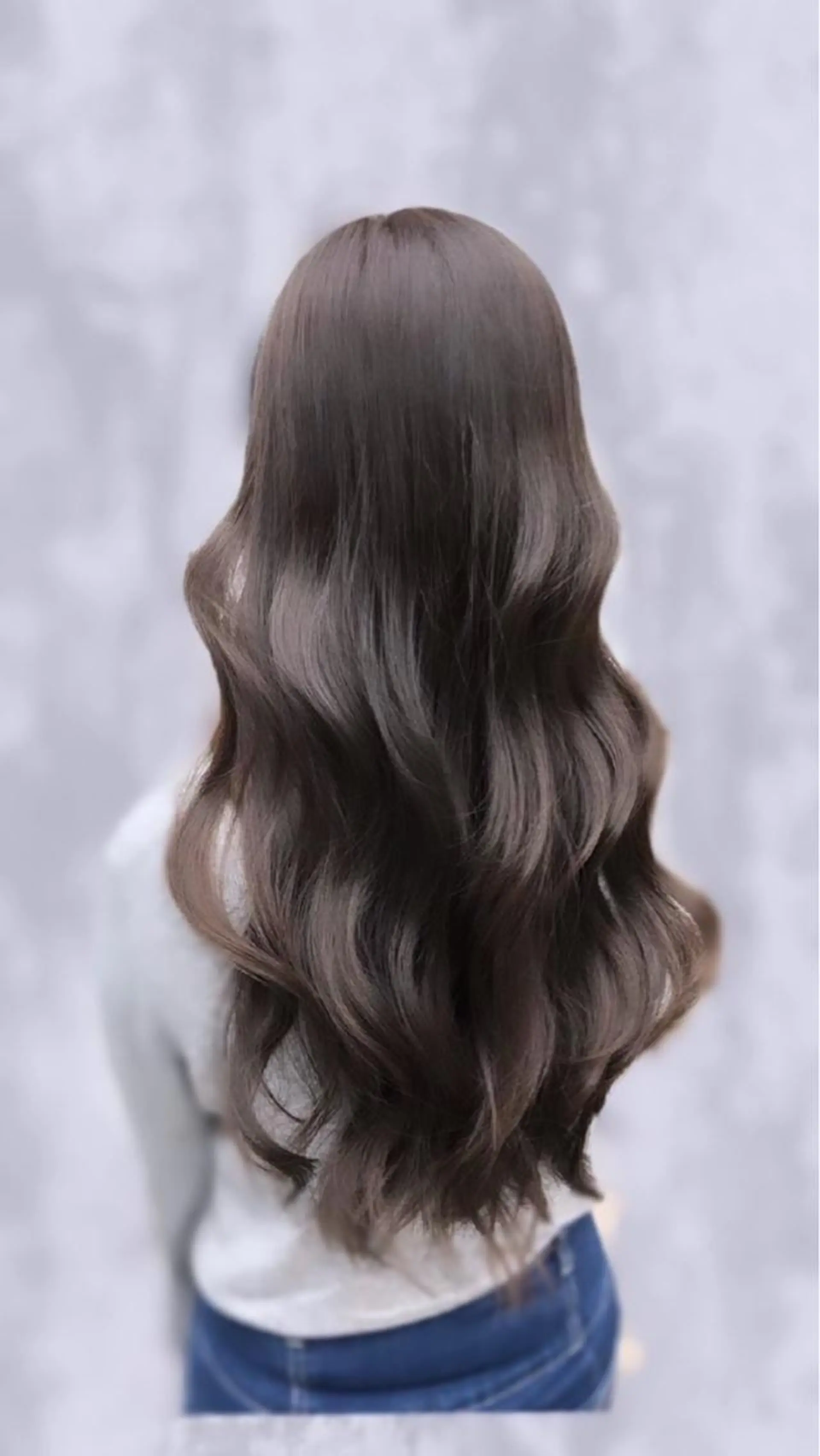 ロング カラー ヘアカラー トリートメント ⭐️韓国髪質改善 レイヤー⭐️亀山努のヘアスタイル