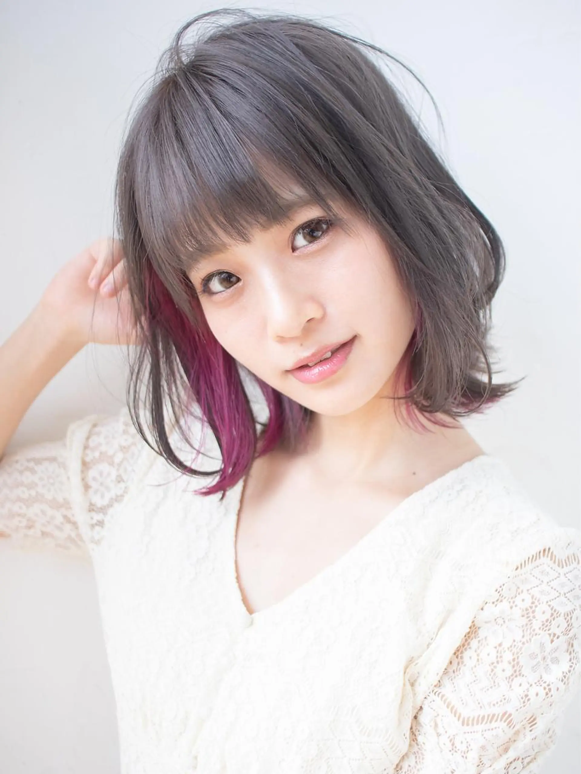 ショート カラー インナーカラー ヘアカラー トリートメント 髪質改善×艶髪　斉藤 勝のヘアスタイル