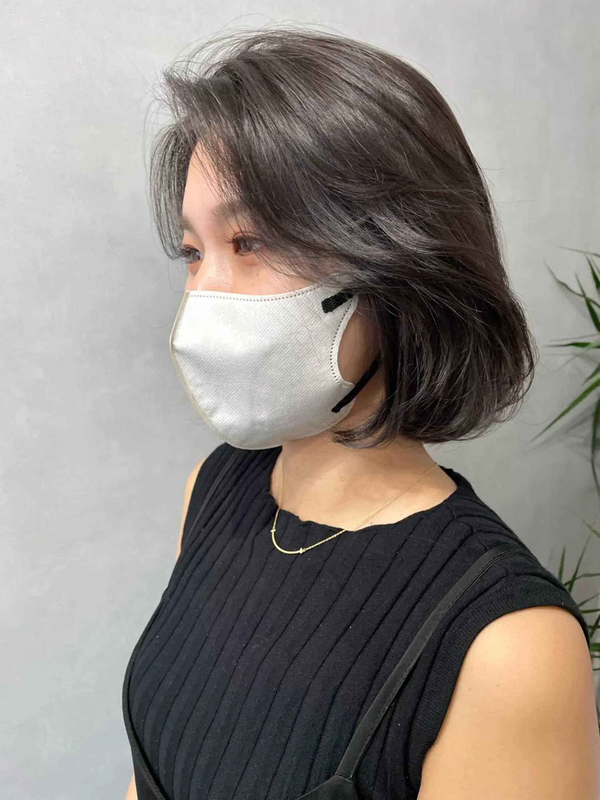 ショート ボブ タンバルモリ favietta所属・中村 友美のヘアスタイル