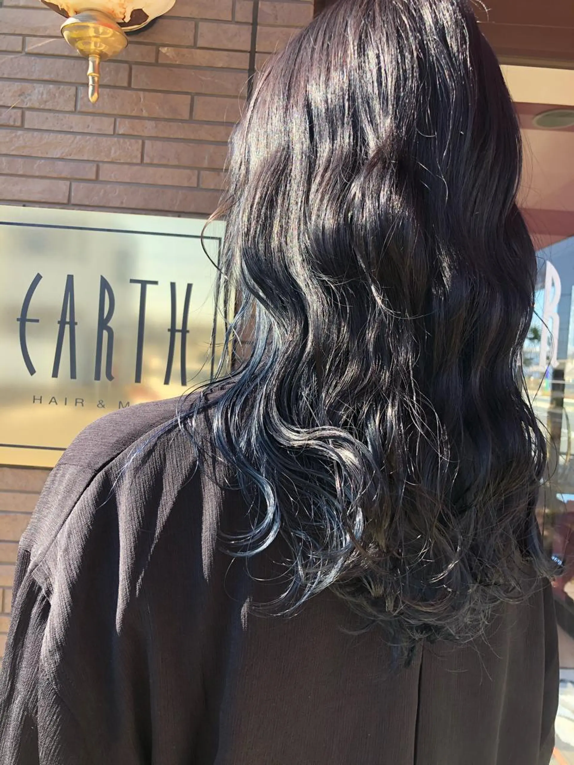 ロング カラー ヘアカラー 石坂 瀬音のヘアスタイル