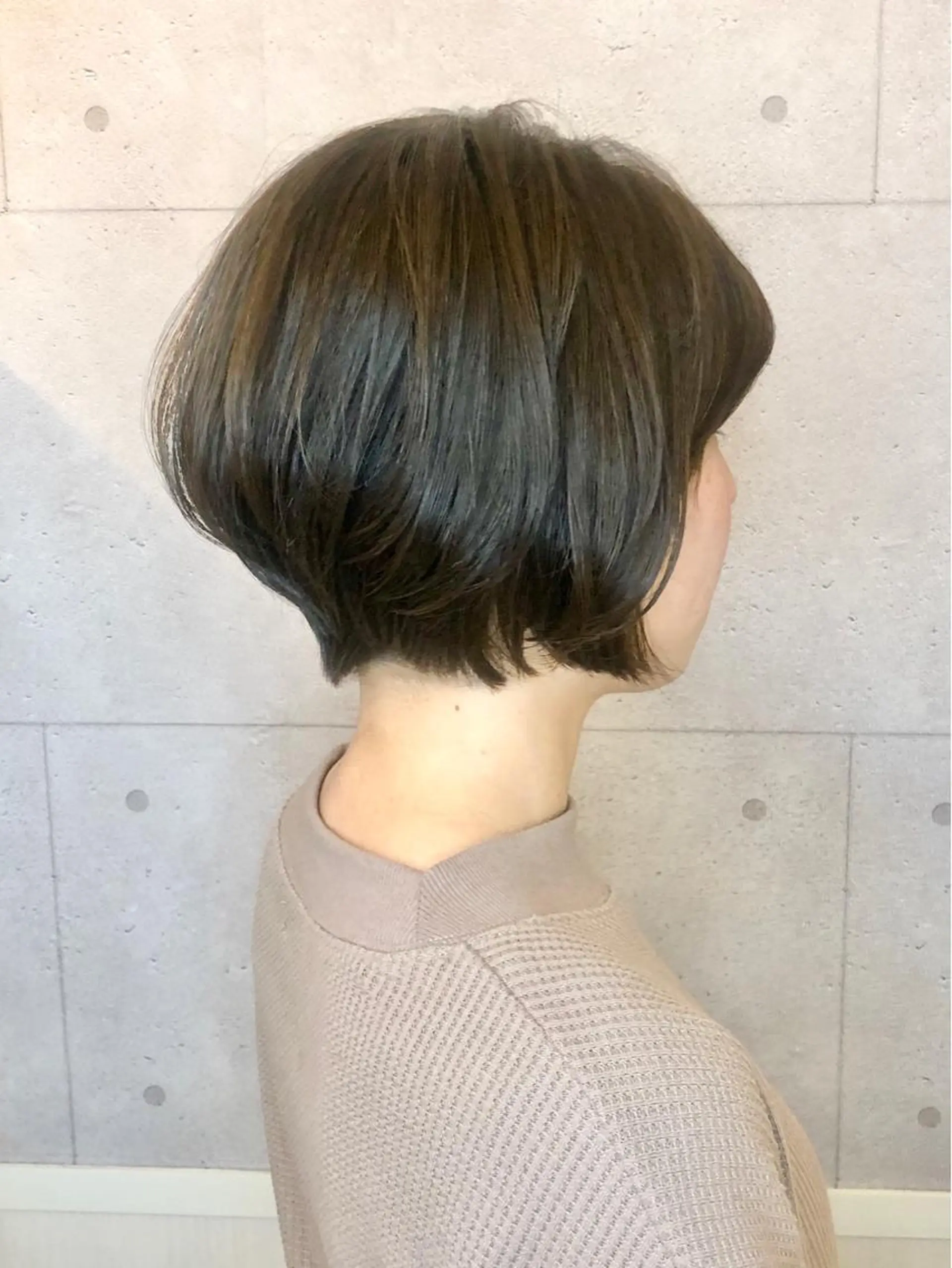 ショート さかい なつみのヘアスタイル