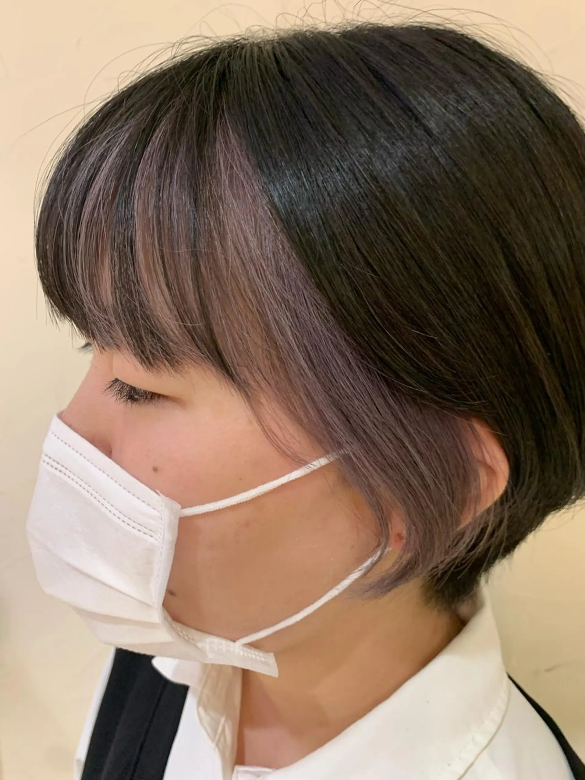 ショート ヘアカラー 庄司 沙羅のヘアスタイル