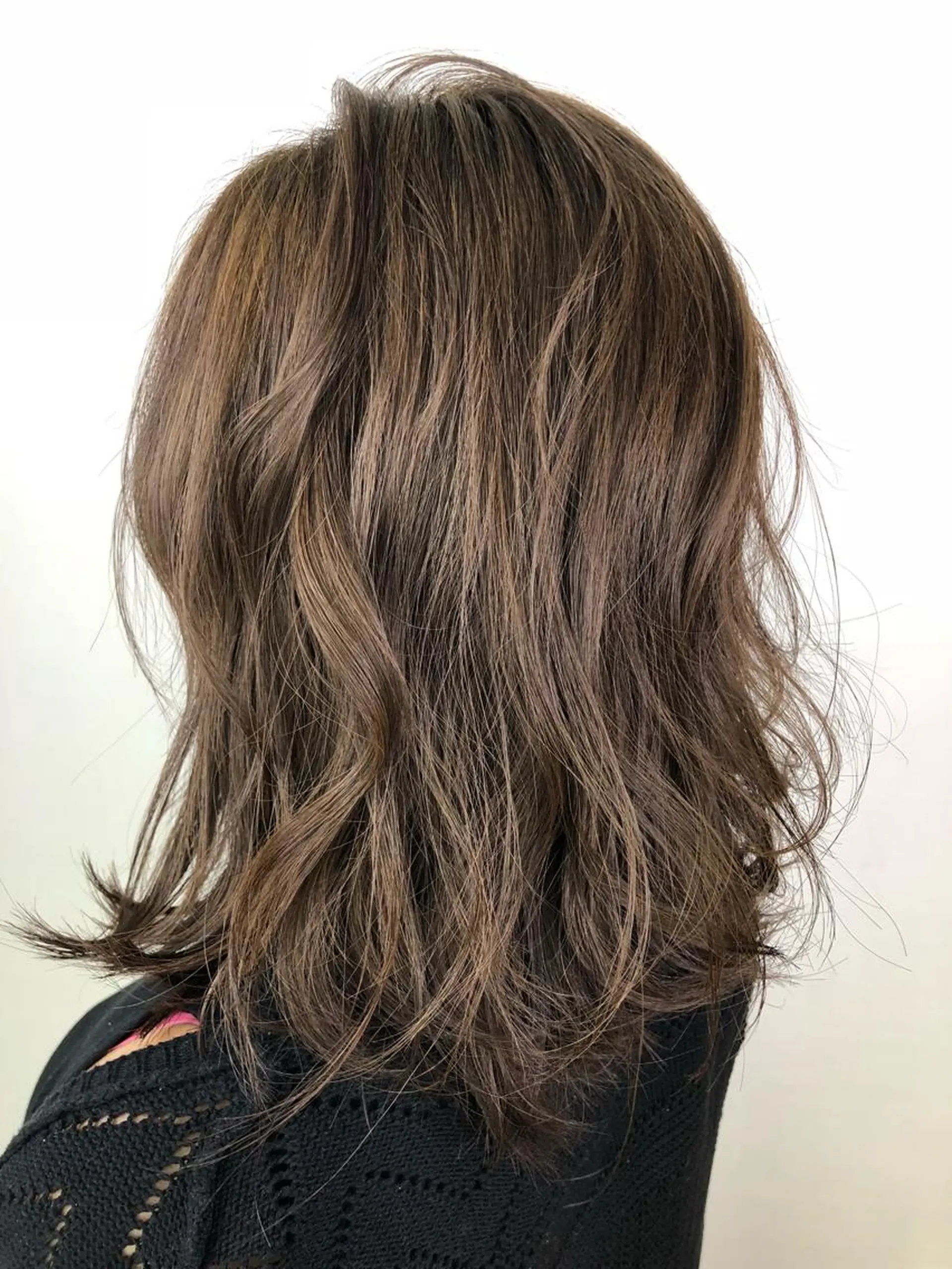 ミディアム カラー 透明感カラー✨ツヤ髪 廣畑昌志のヘアスタイル