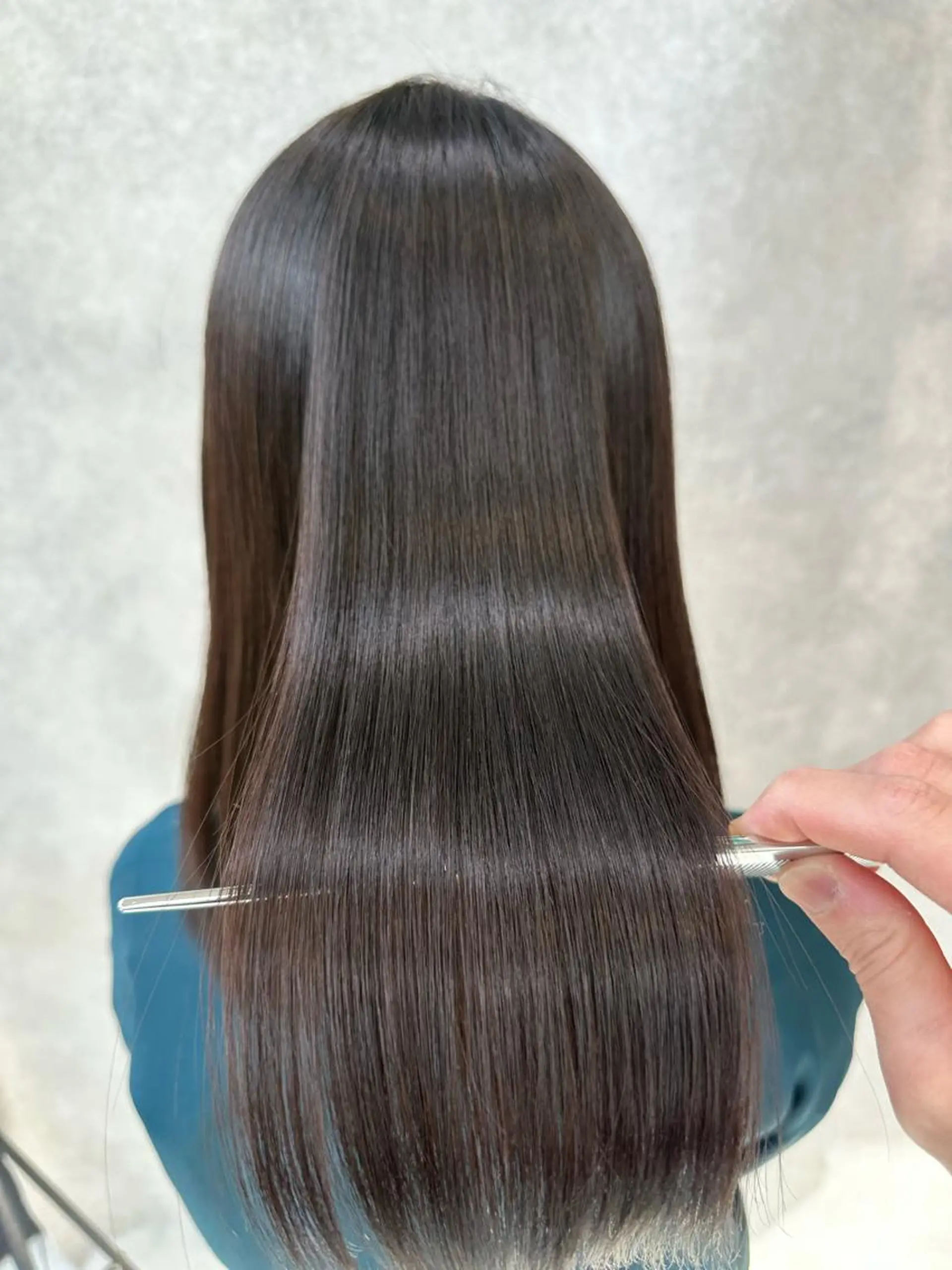 セミロング 🔸縮毛矯正/髪質 改善カラー石崎🔸のヘアスタイル