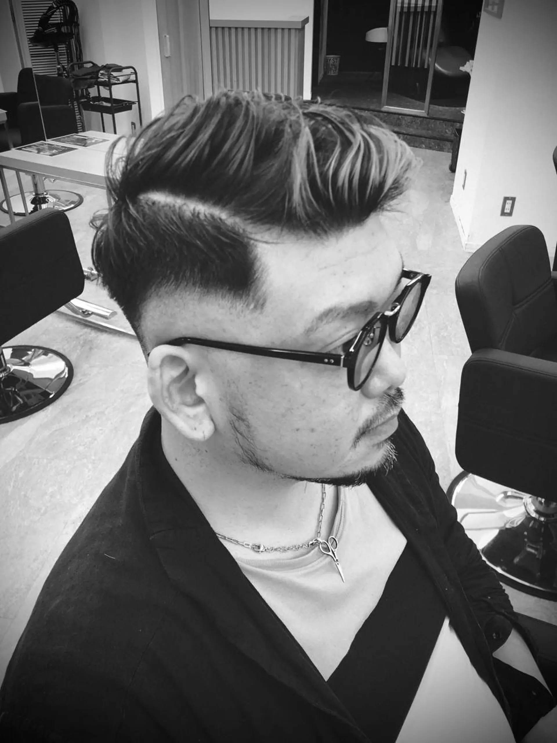 メンズ フェードカット スキンフェード EIGHT 船橋のヘアスタイル