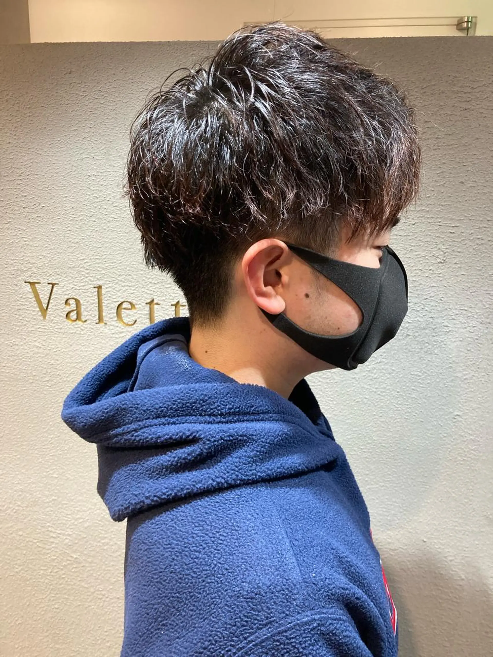 パーマ 豊中/メンズ特化 岡田 龍之介のヘアスタイル