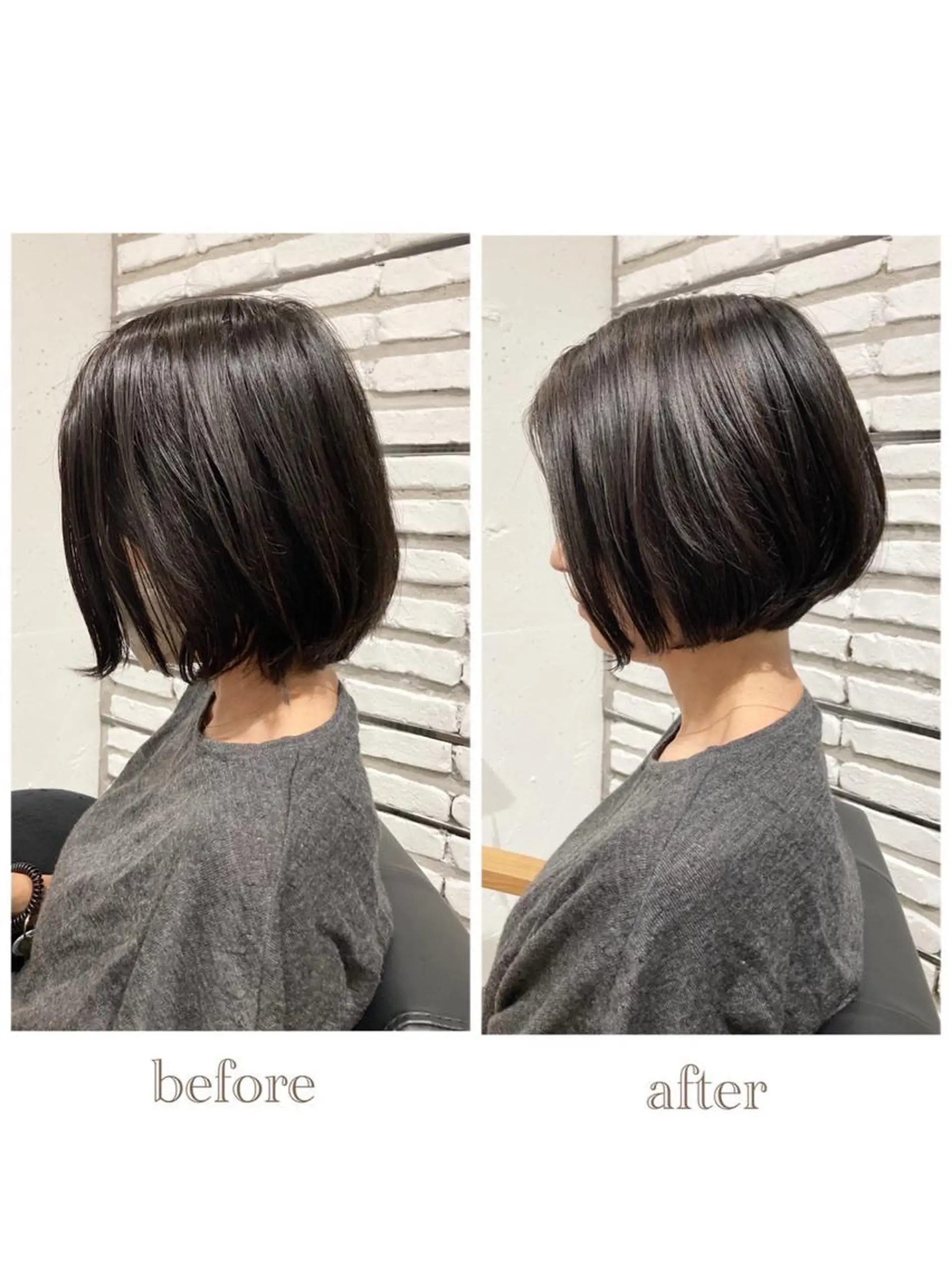 ショート 北新地/縮毛矯正 /あやなのヘアスタイル