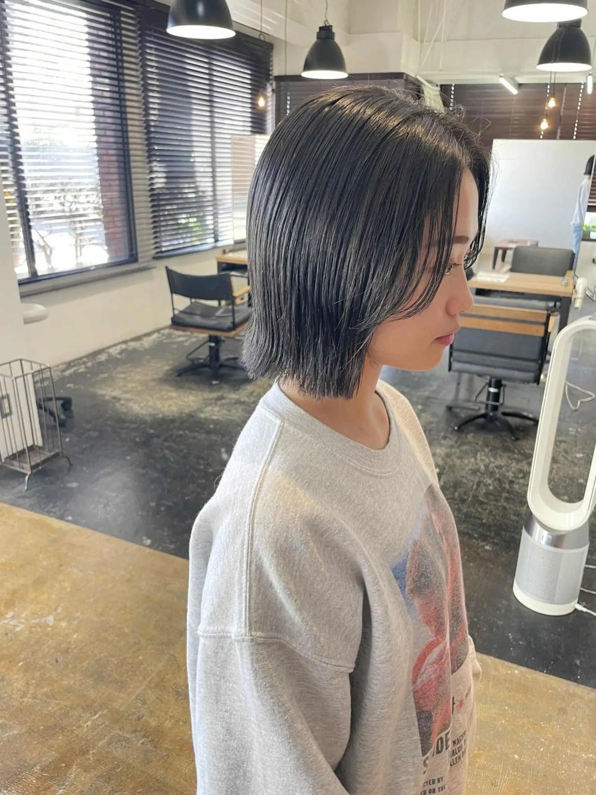 ショート 髪質改善 en:s【新潟万代】 🌈川瀬瑠那のヘアスタイル