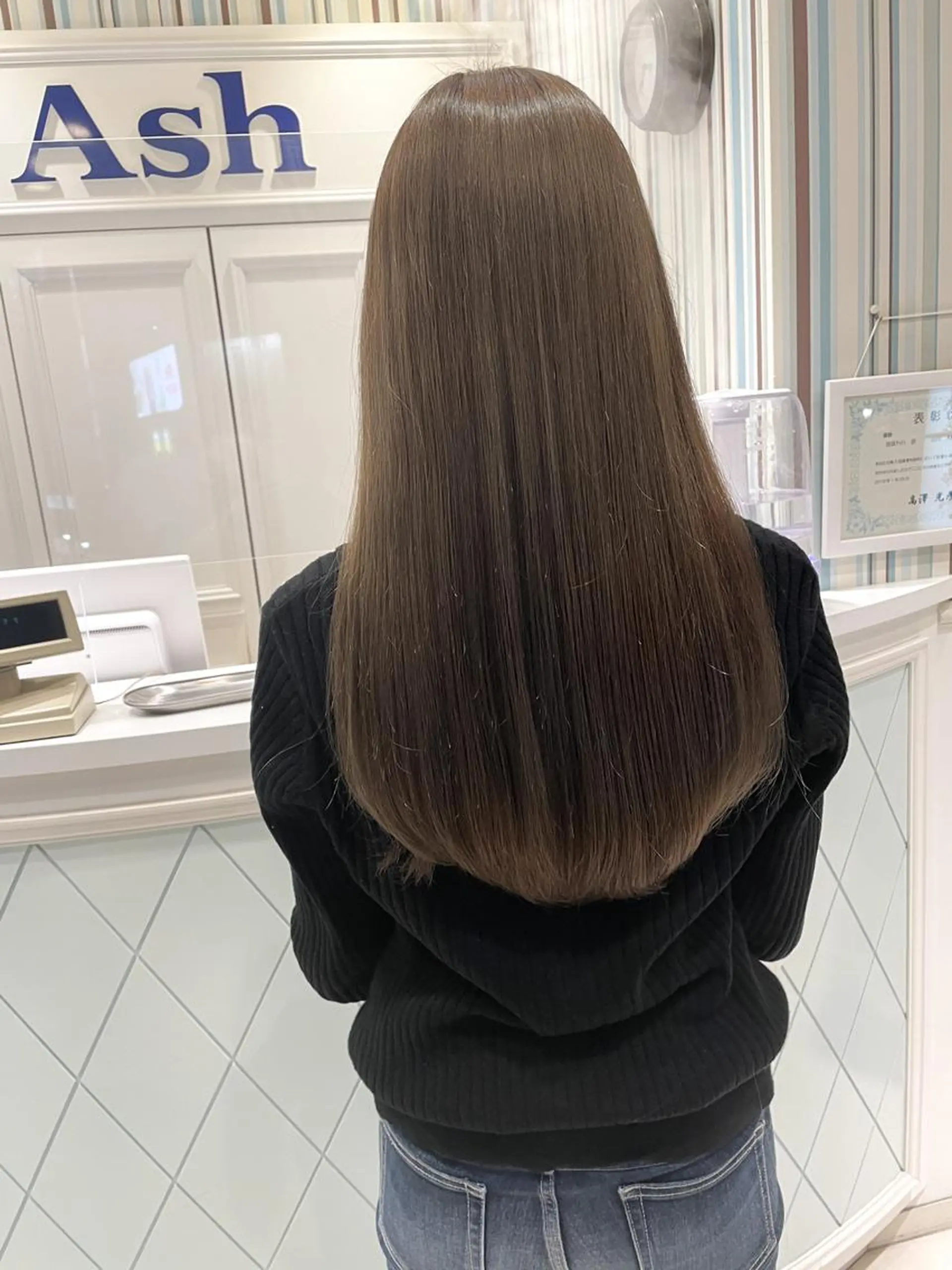 ロング 💗ブリーチなし Ash💗徳井はやとのヘアスタイル