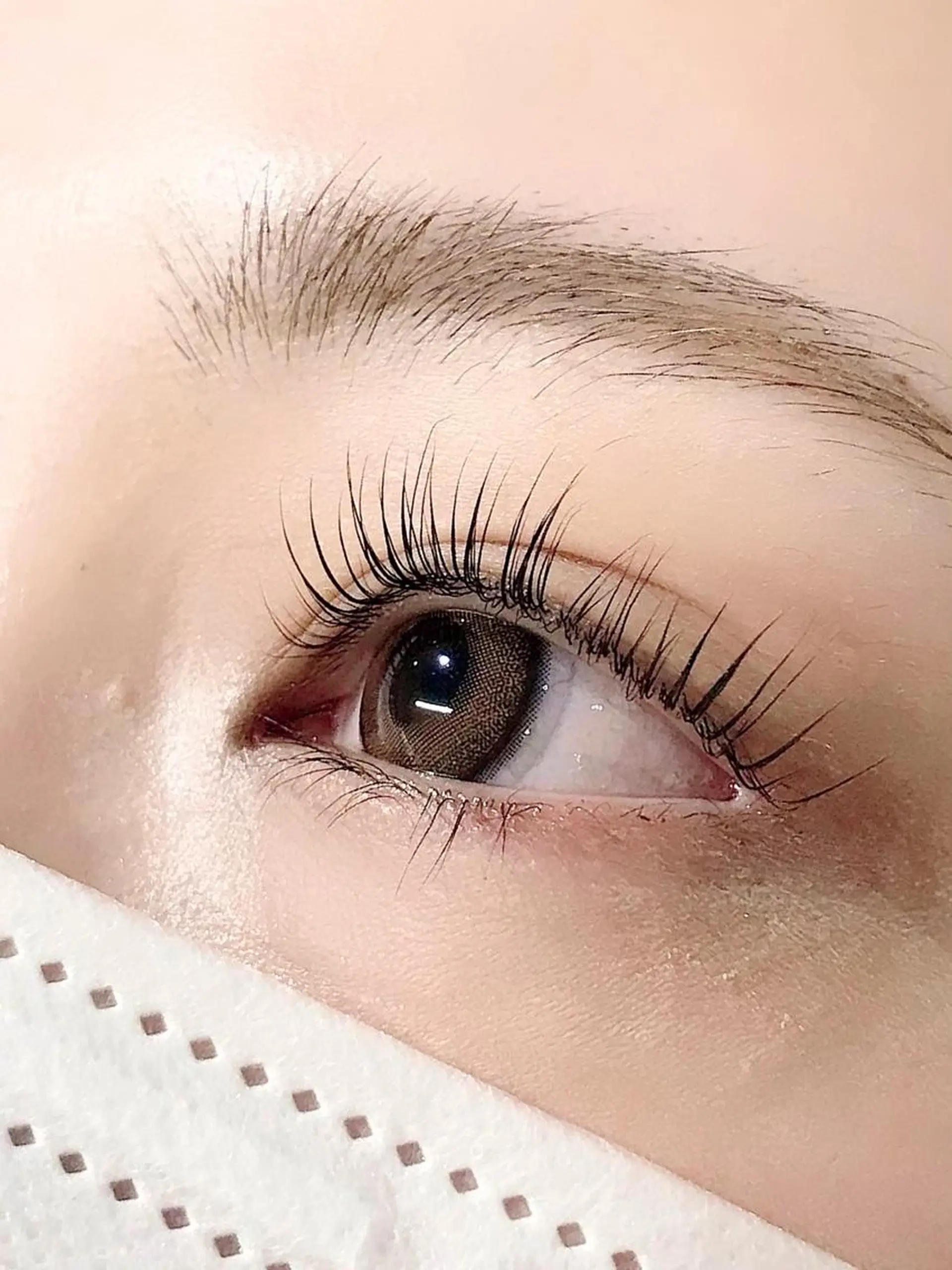 マツエク・マツパ パリジェンヌラッシュリフト 一重×まつ毛パーマ マツパ eyebrow&eyelash COCO所属・salon COCOのマツエク・マツパデザイン
