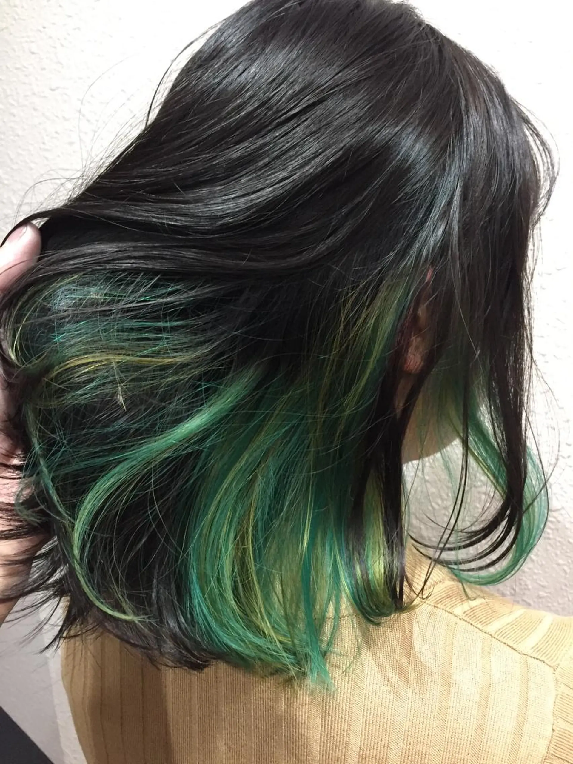 セミロング カラー パーマ ヘアアレンジ メンズ キッズ ネイル マツエク・マツパ メンズインナーカラー インナーカラー 新宿/髪質改善/ 美髪矯正✨浅江通友のヘアスタイル