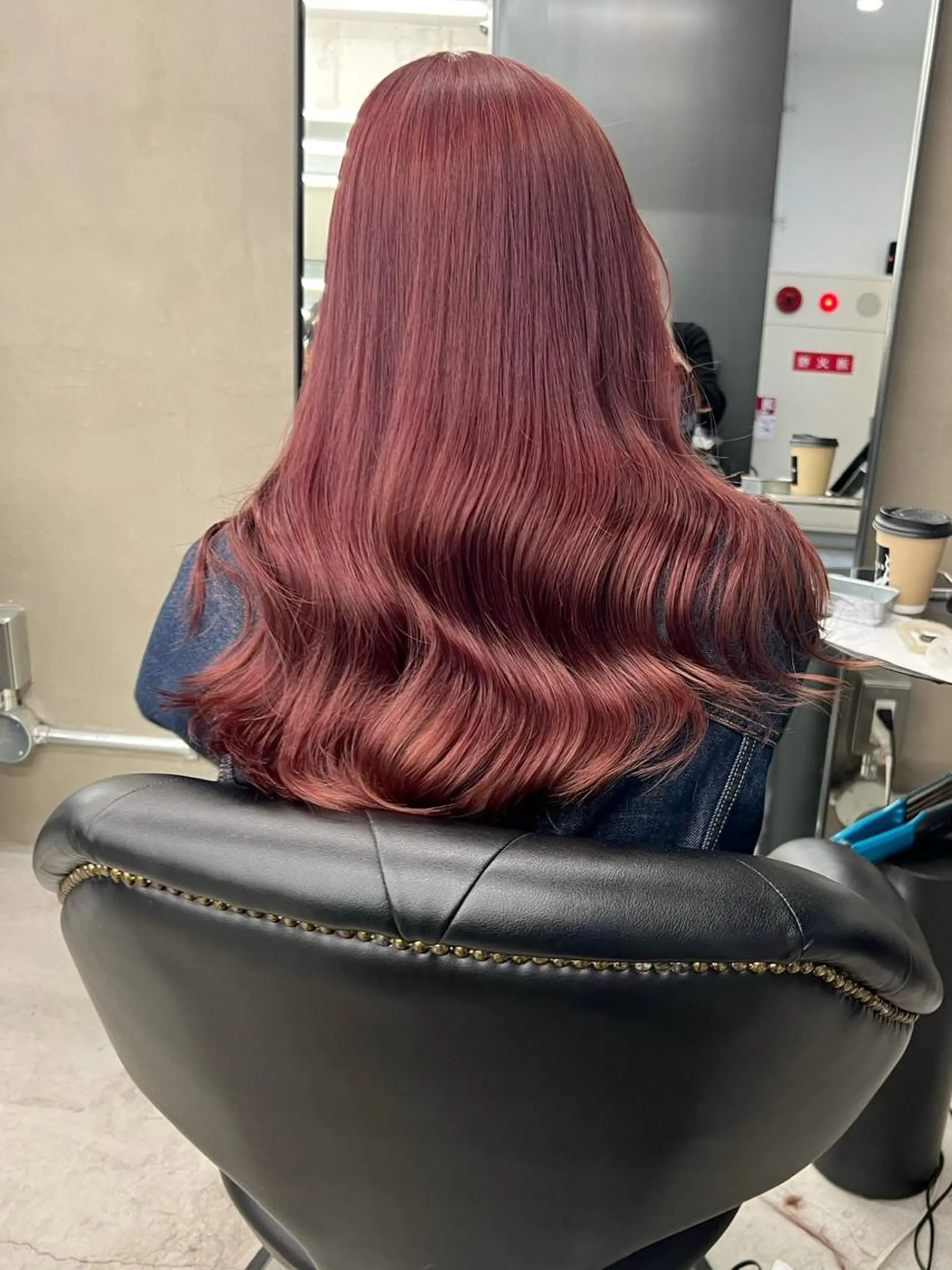 ロング カラー ヘアカラー トリートメント kimika🥑 メンズ/髪質改善のヘアスタイル