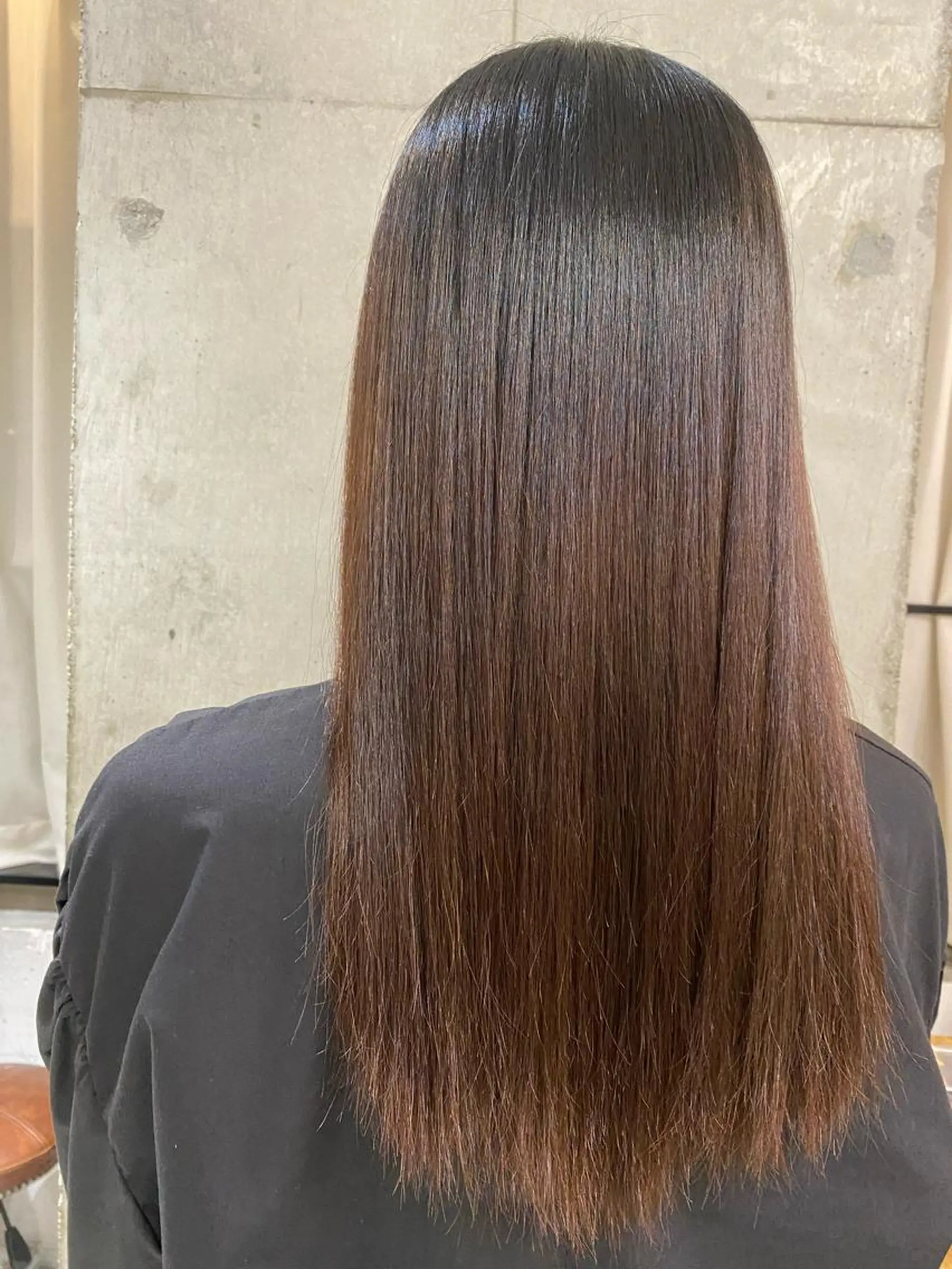 ロング 縮毛矯正 透明感カラー 🩰asumiのヘアスタイル