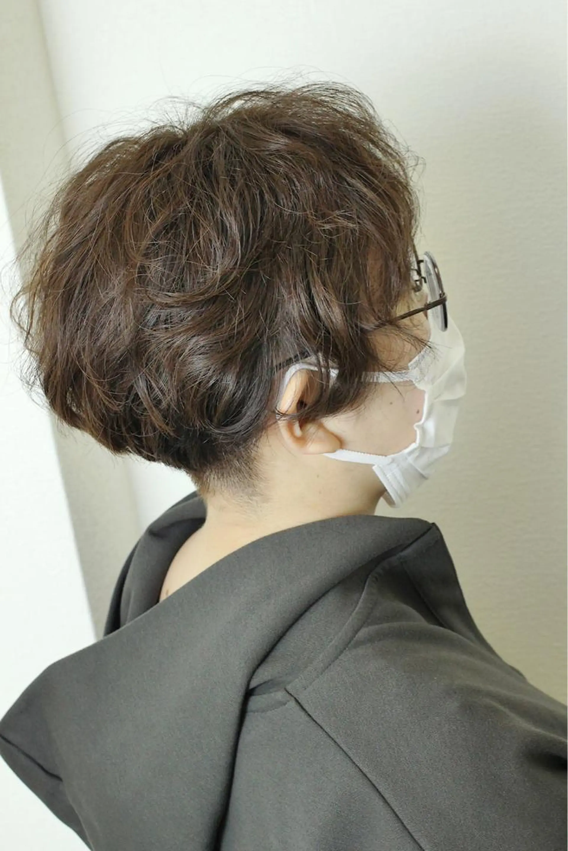 ショート カラー パーマ ショートヘア カット ヘアカラー 土居 正季のヘアスタイル