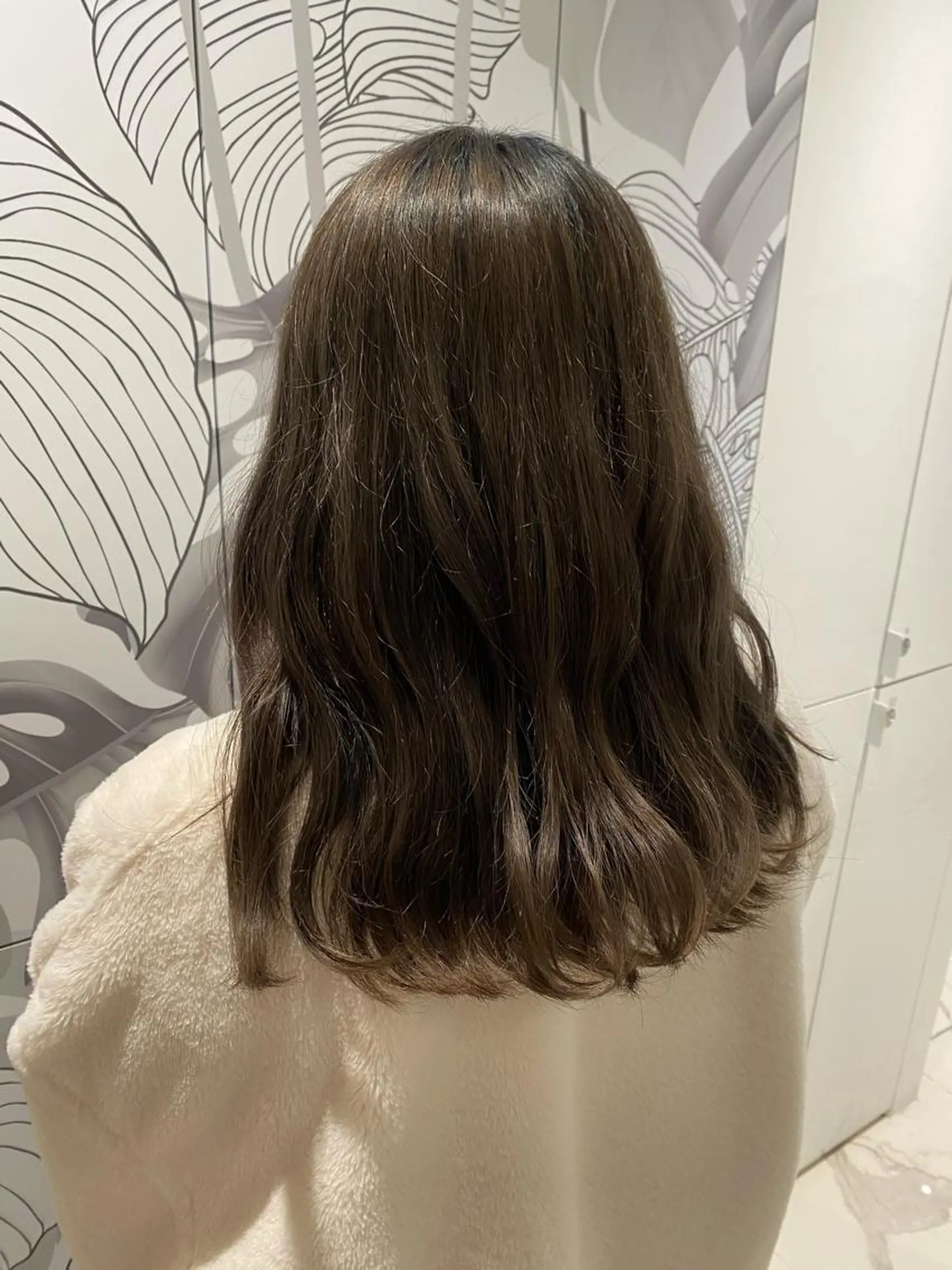 セミロング カラー ナチュラル/韓国💎 haruka 💎のヘアスタイル