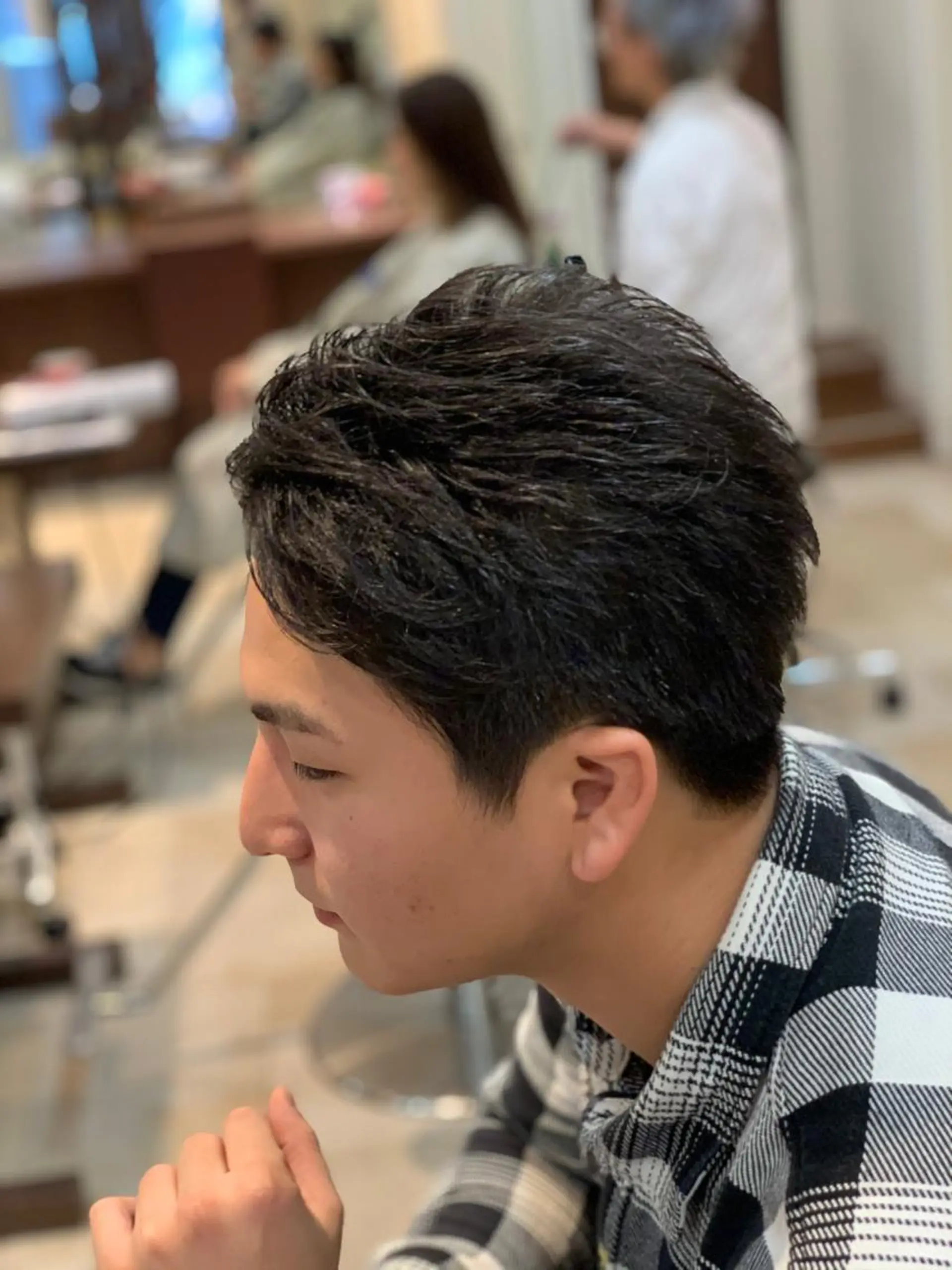 ショート メンズ ツーブロック カット 美髪矯正/髪質改善 /ヨナミネのヘアスタイル