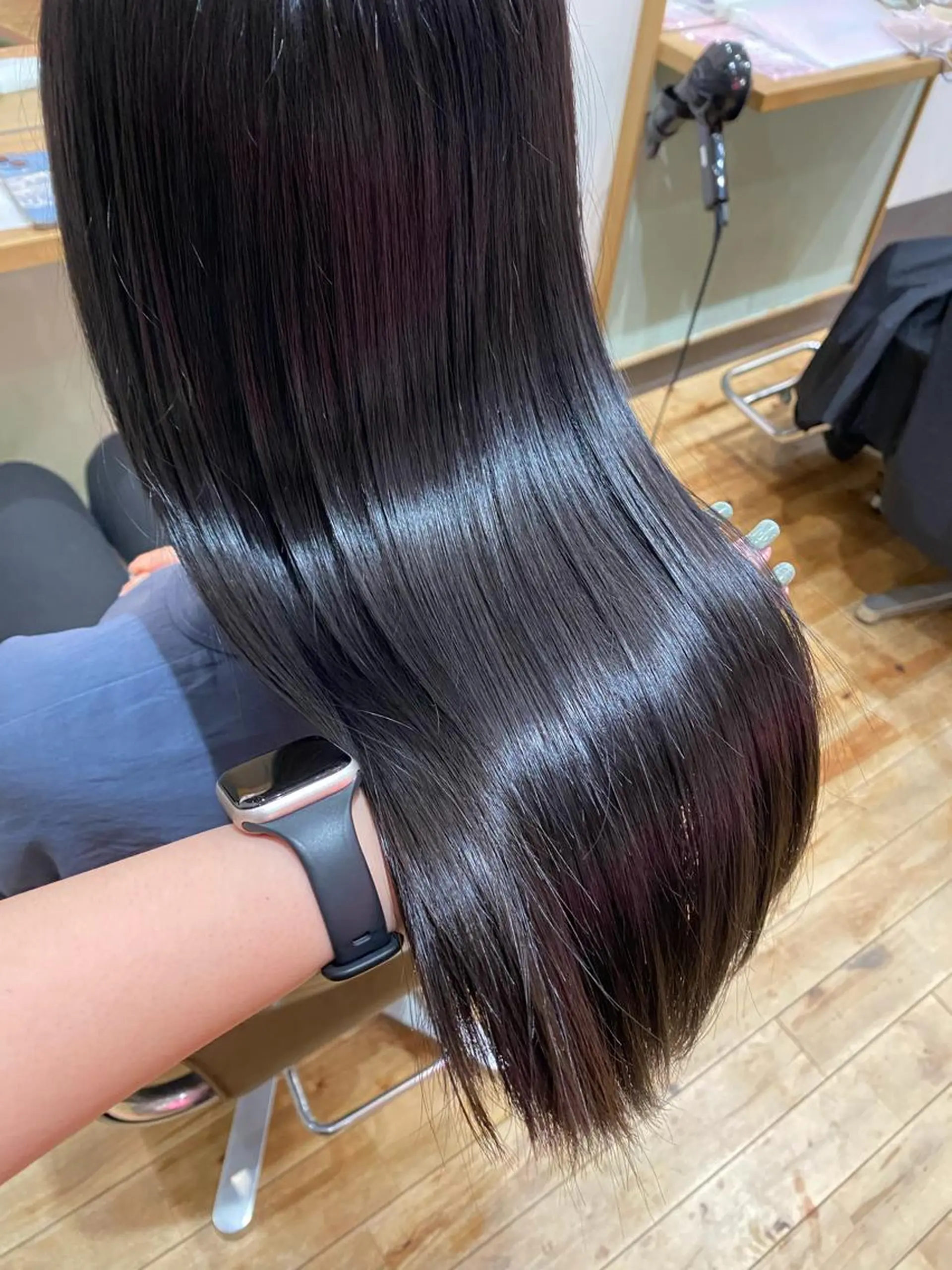 ロング 髪質改善 トリートメント トリートメント ｱｵﾇﾏ ﾐﾕ 🦕のヘアスタイル