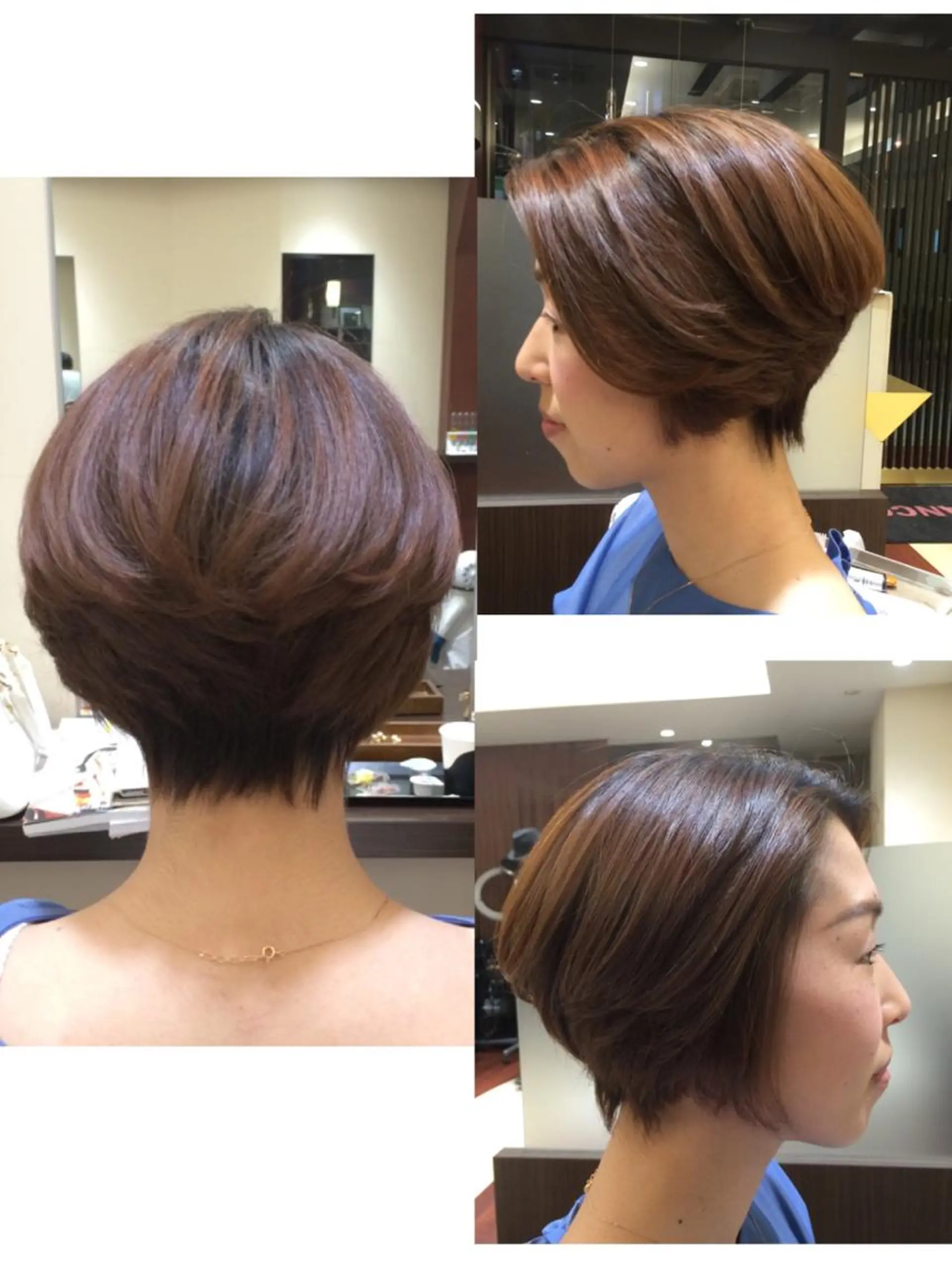 ショート bleach所属・池田 寿子のヘアスタイル