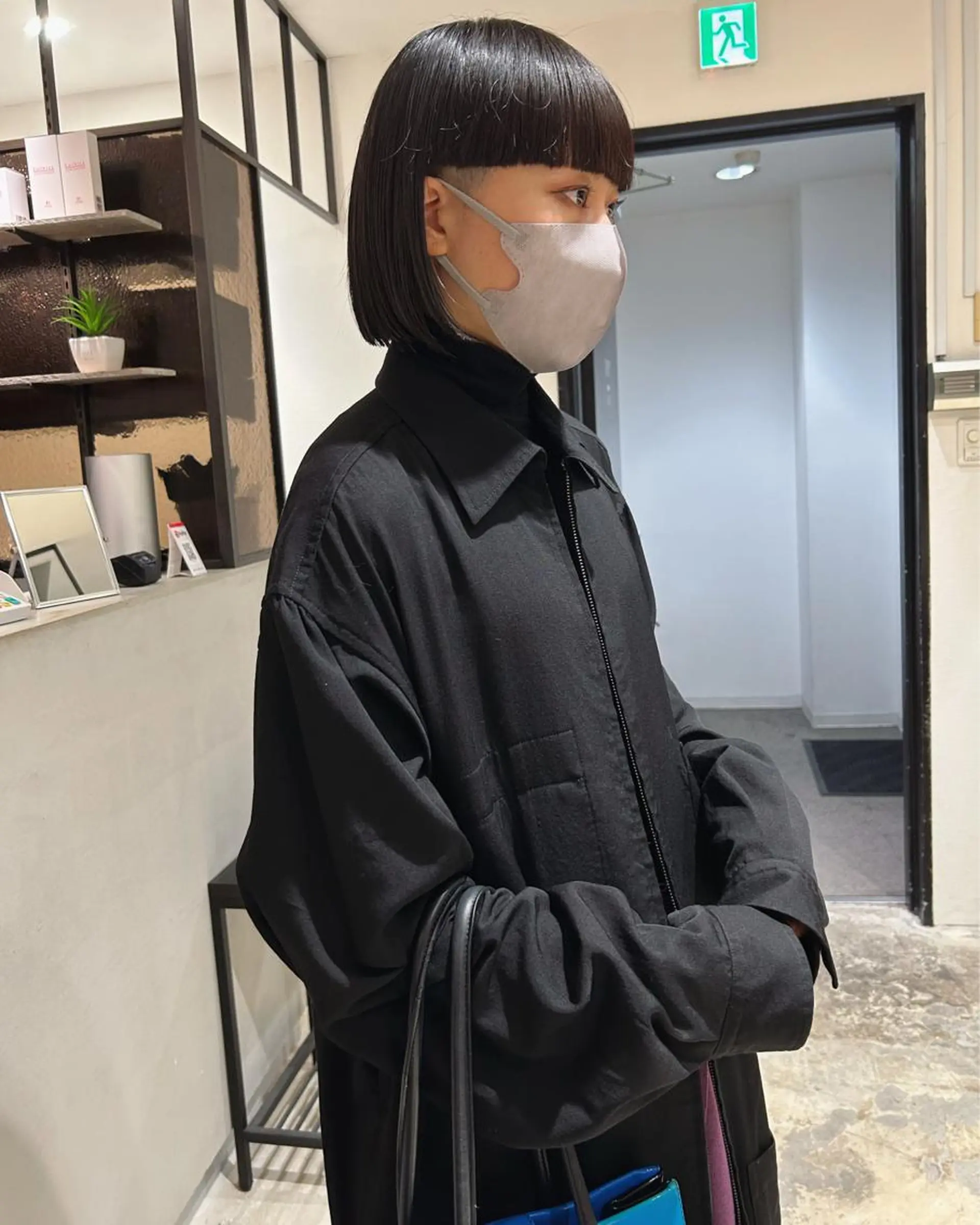 ショート ボブ カット トリートメント Loom.所属・村上雅人 ナチュラルモードのヘアスタイル