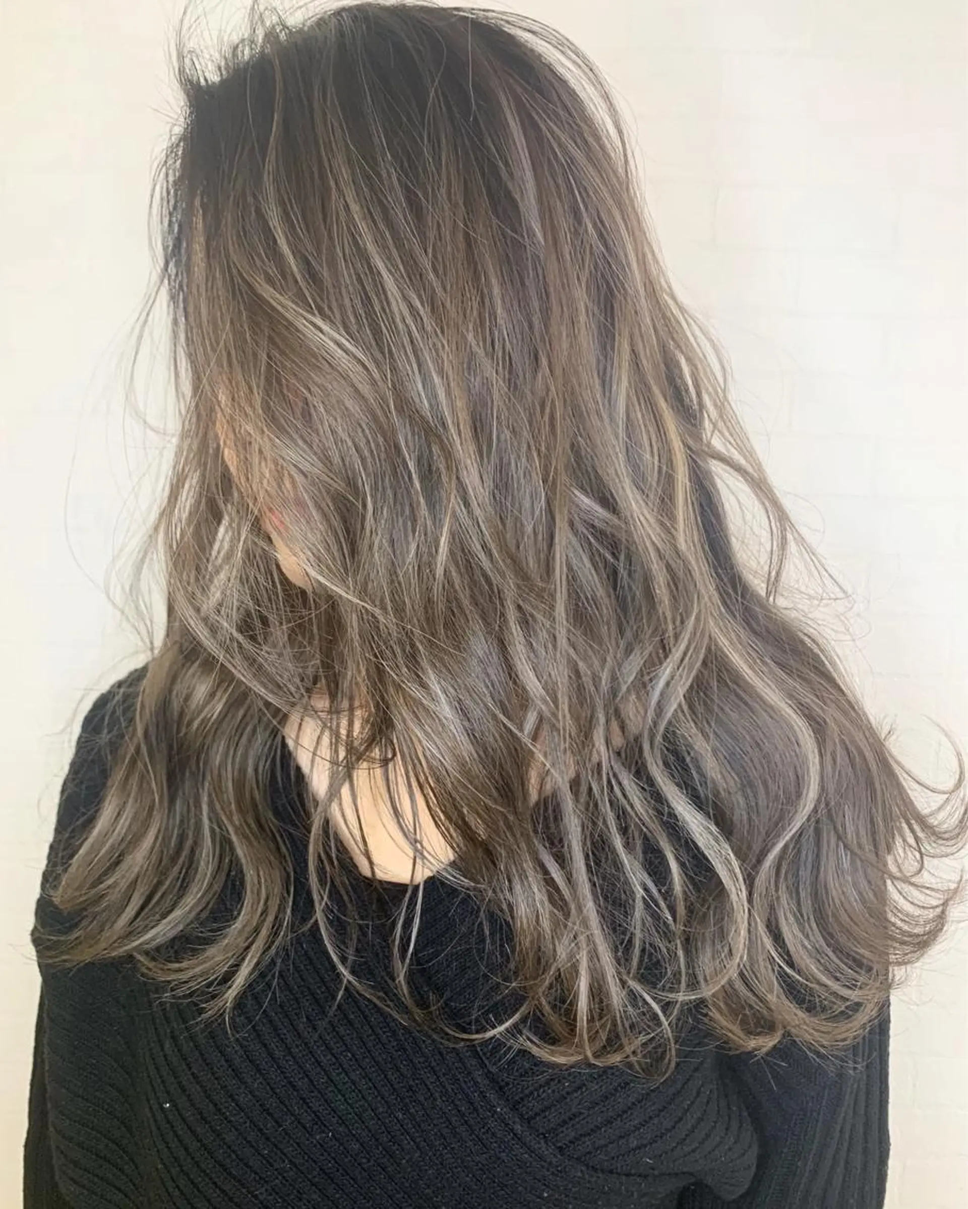 ロング カラー ヘアアレンジ ヘアカラー トリートメント BANK'S hair所属・💐ケラチン 髪質改善寺坂雄飛💐のヘアスタイル